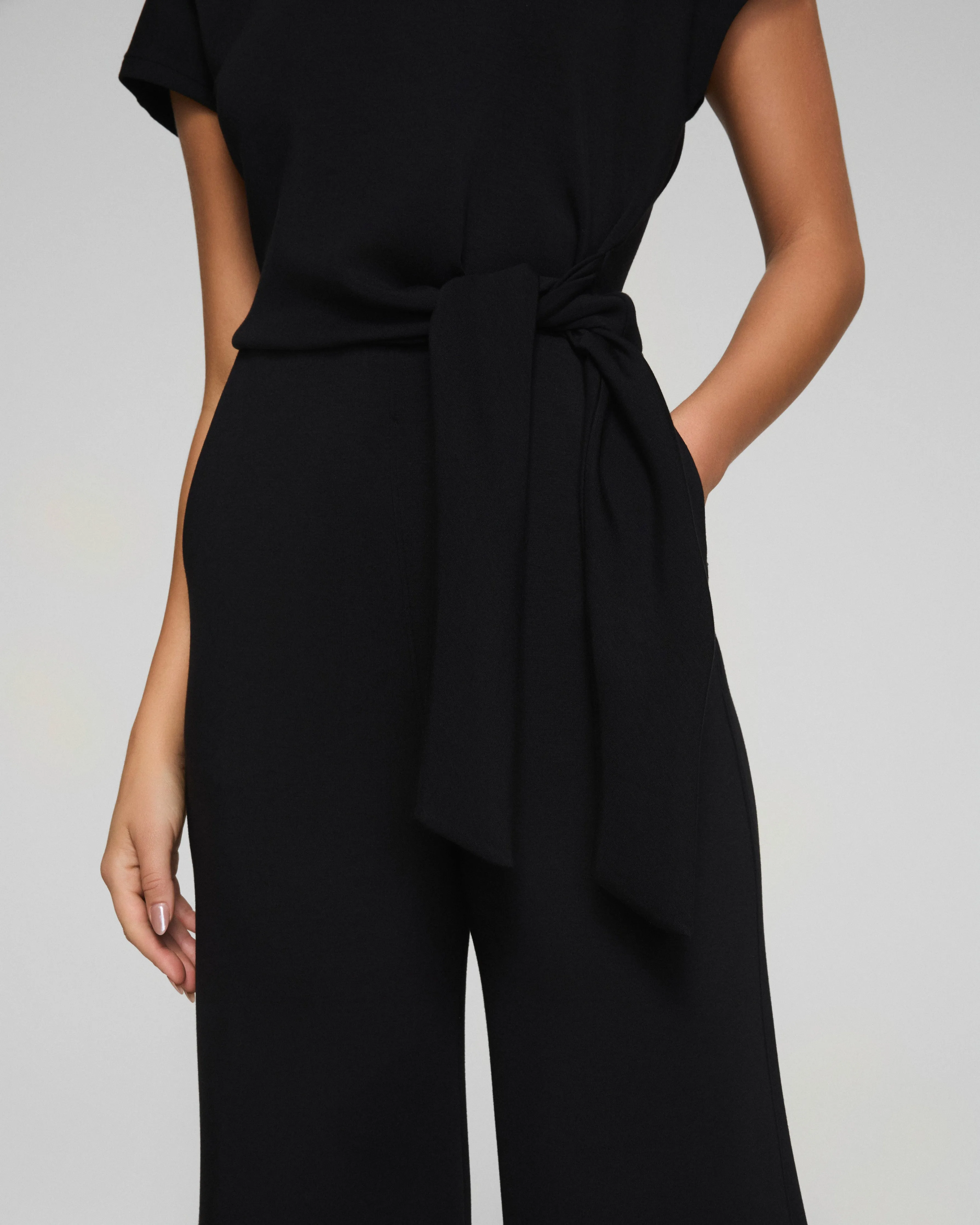 SPANX AirEssentials® Tie-Waist Jumpsuit sold by SPANX product image thumbnail 4