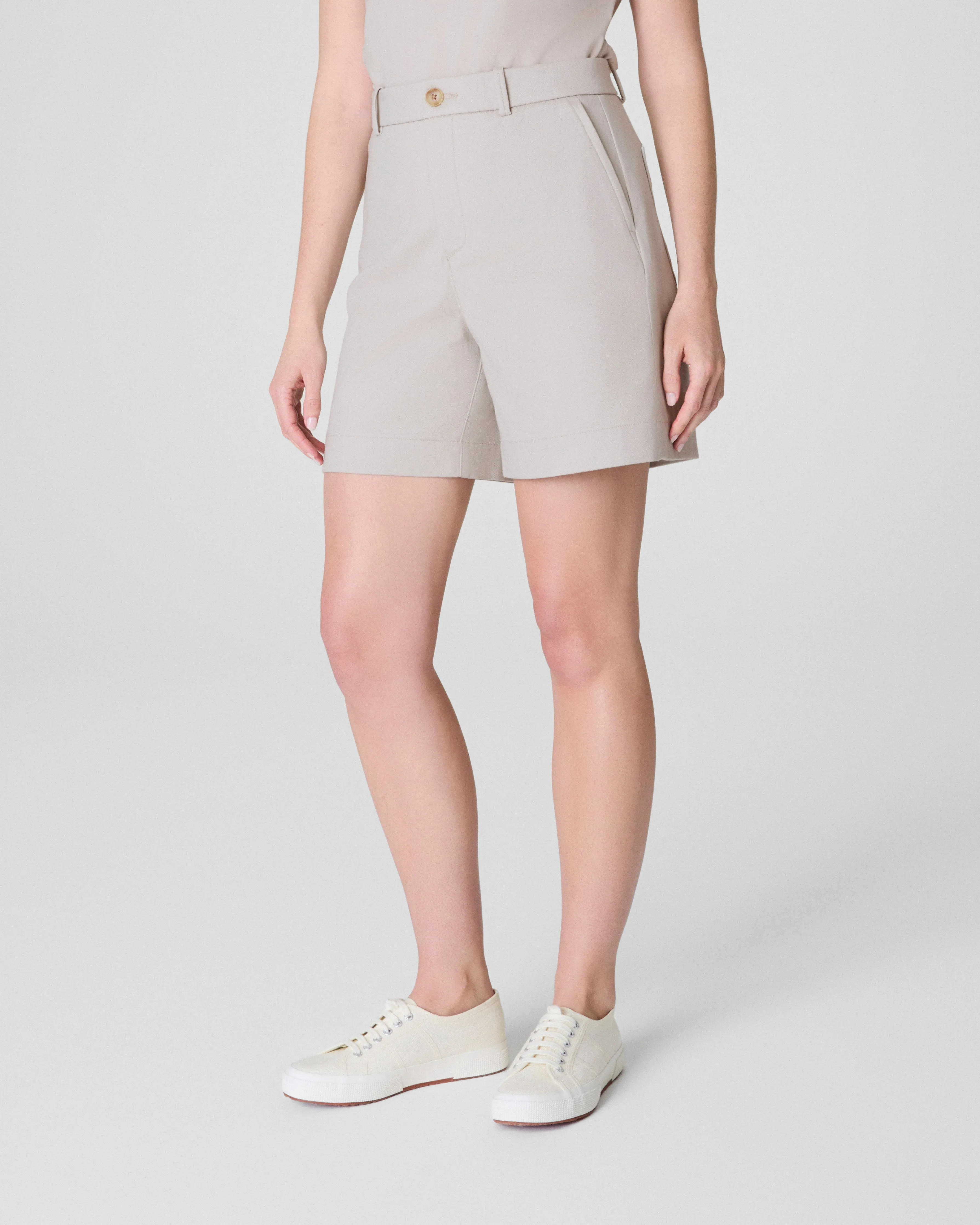 SPANXsupersmooth™ Stretch Twill Short, 7" sold by SPANX product image thumbnail 2