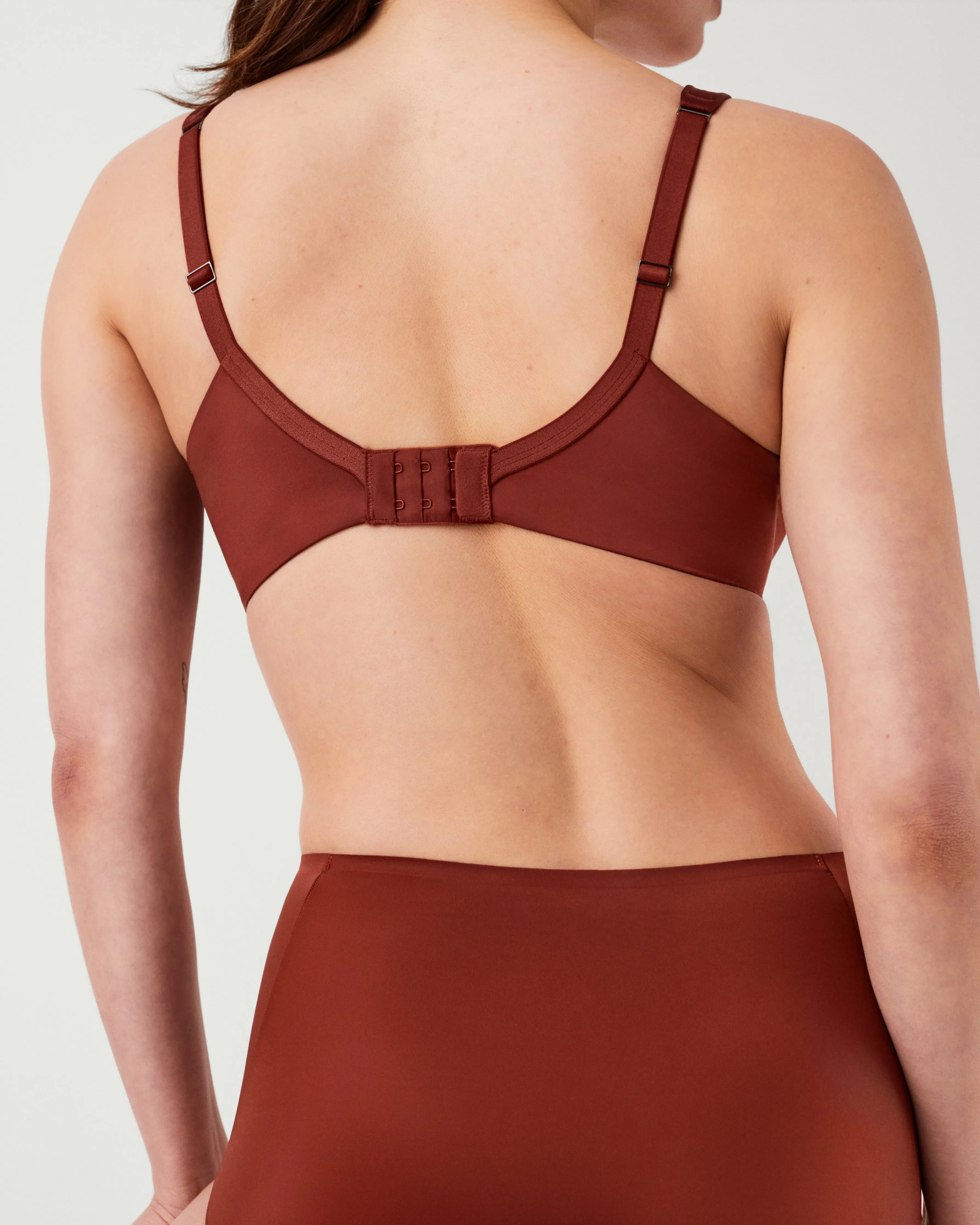 Satin Unlined Full Coverage Bra sold by SPANX product image thumbnail 4