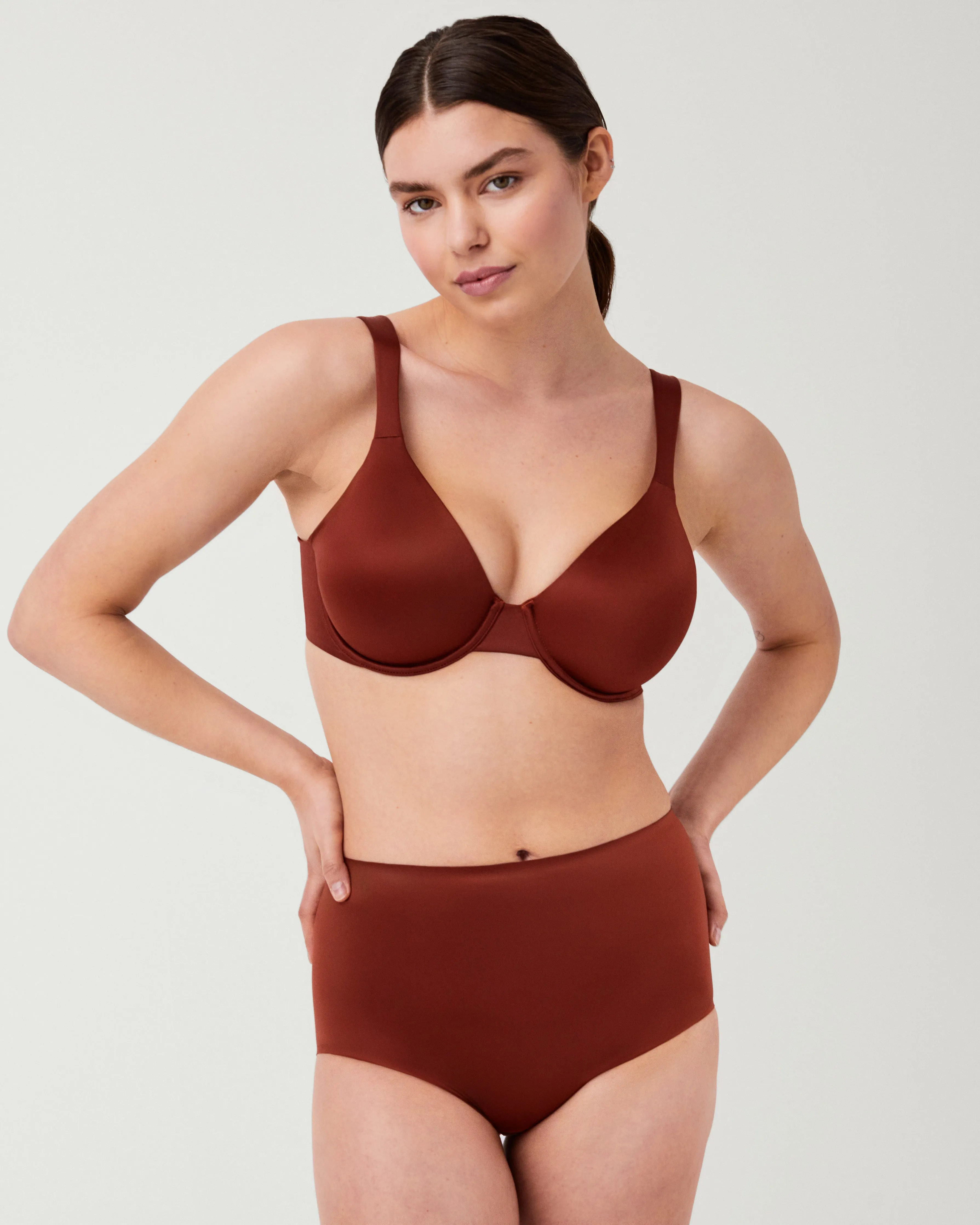 Satin Unlined Full Coverage Bra sold by SPANX product image thumbnail 2