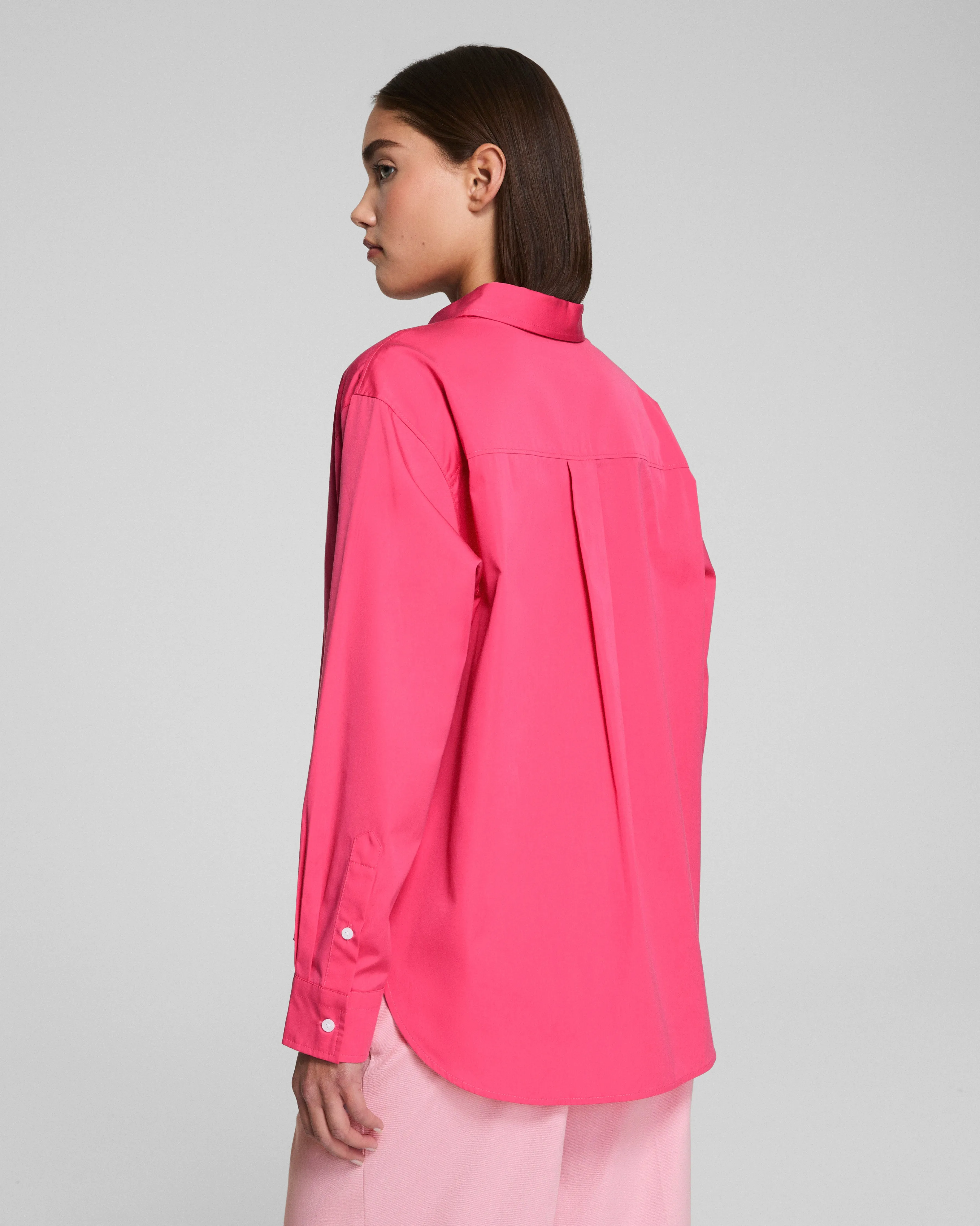 SPANX® Poplin Oversized Button-Up Shirt sold by SPANX product image thumbnail 2