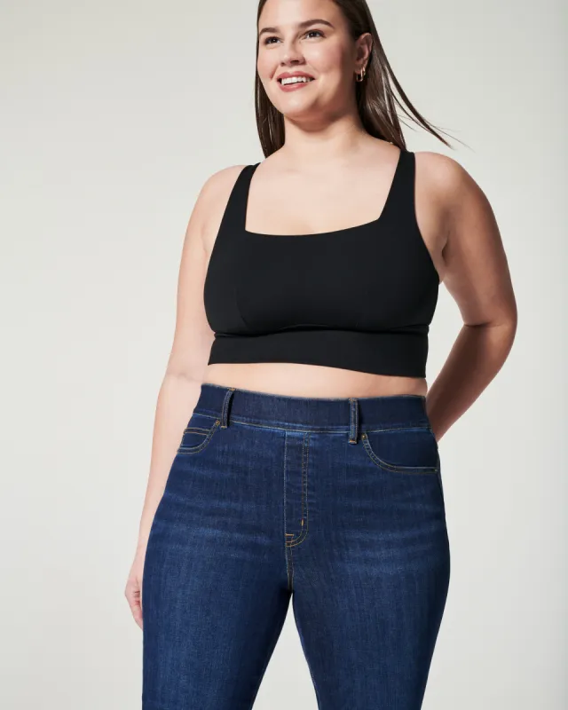 Ponte Square Neck Crop Top sold by SPANX