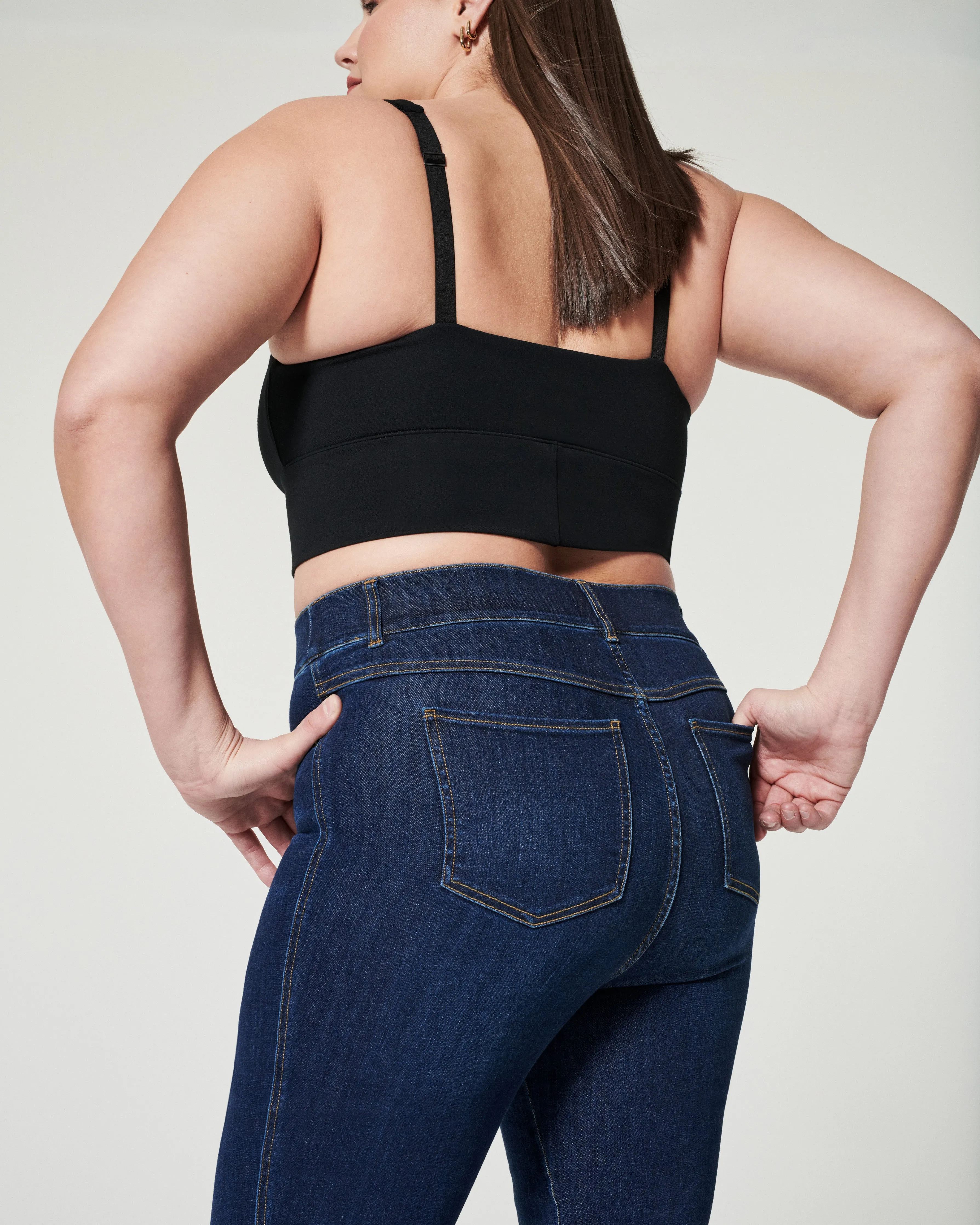 Ponte Square Neck Crop Top sold by SPANX product image thumbnail 2