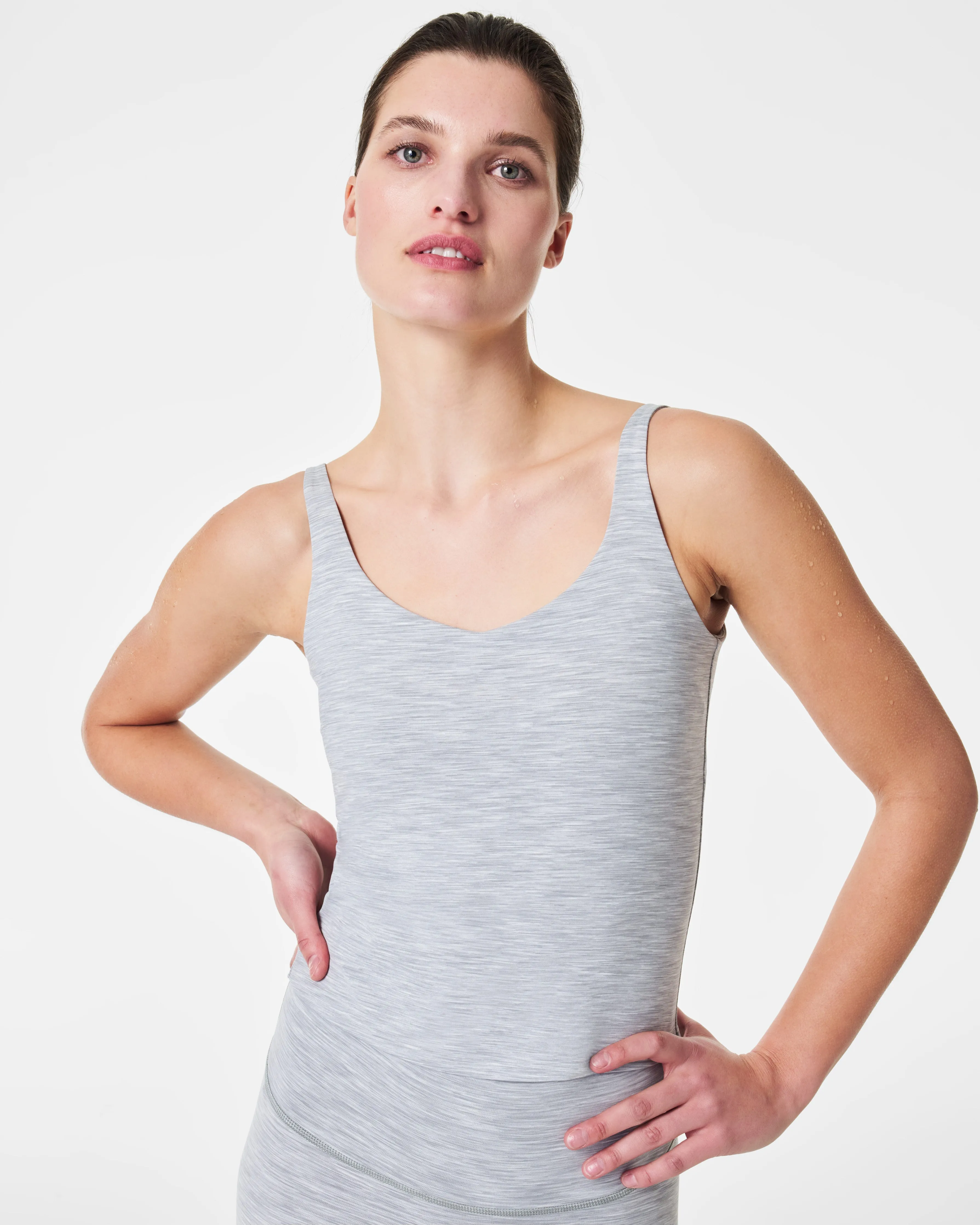 SPANXshape™ Low Key Spacedye Shelf Tank sold by SPANX