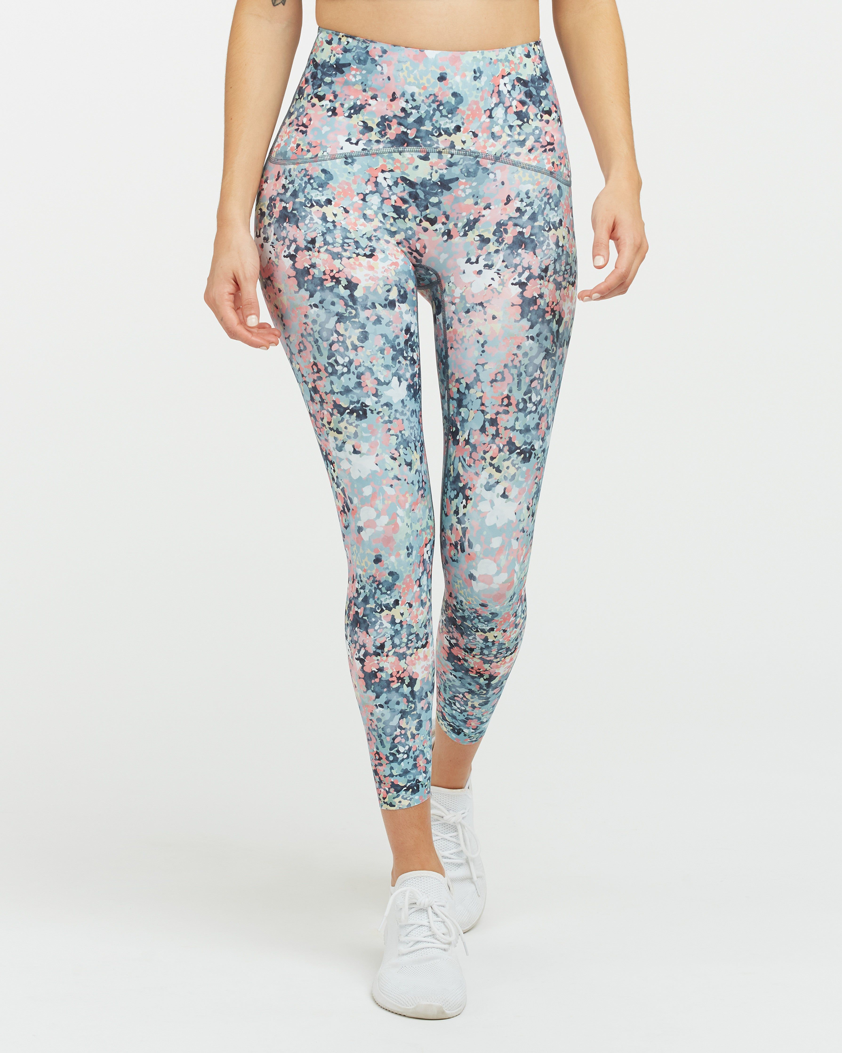 Booty Boost® Active Splatter Floral 7/8 Leggings sold by SPANX product image thumbnail 5