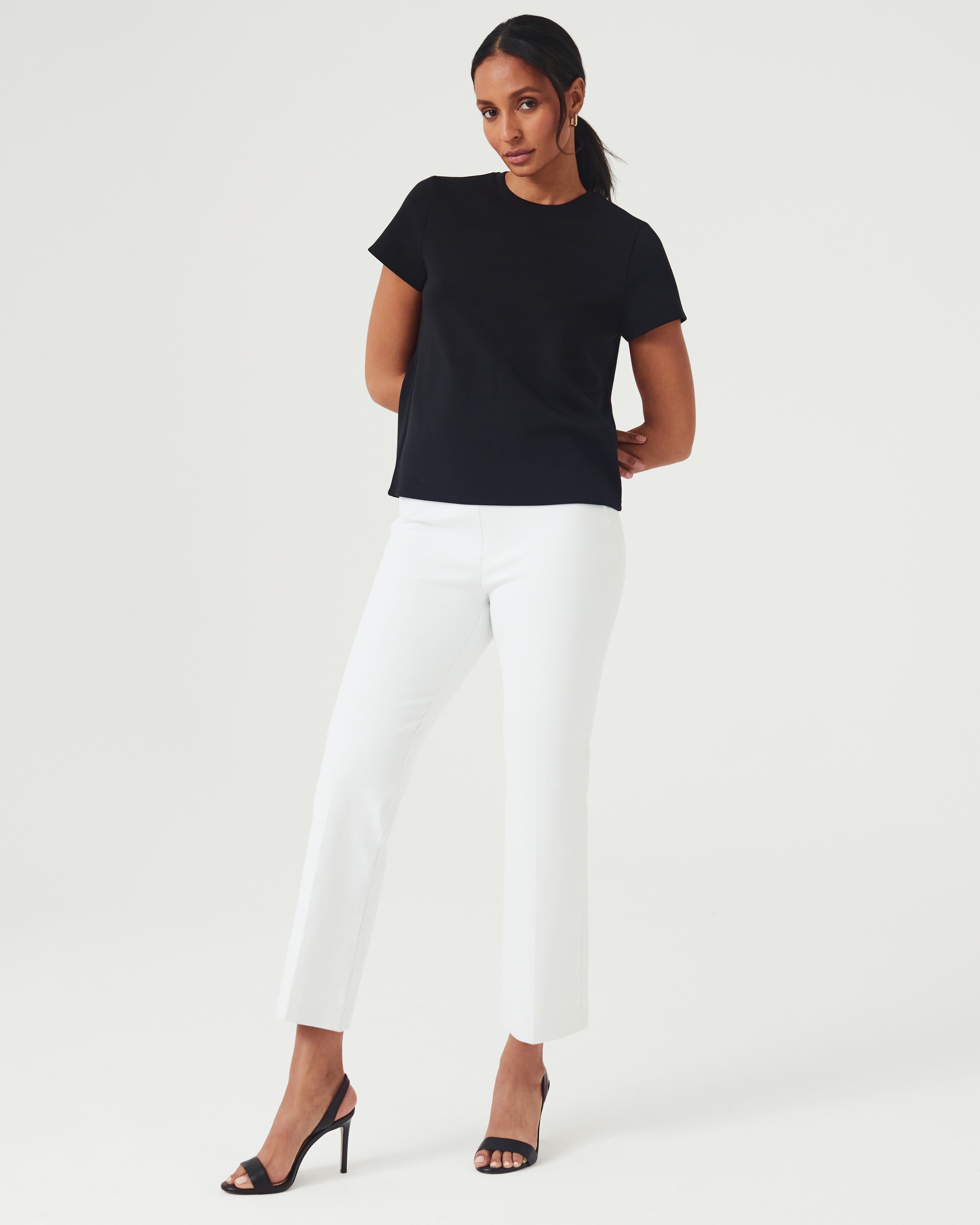 On-the-Go Kick Flare Pant with Ultimate Opacity Technology sold by SPANX