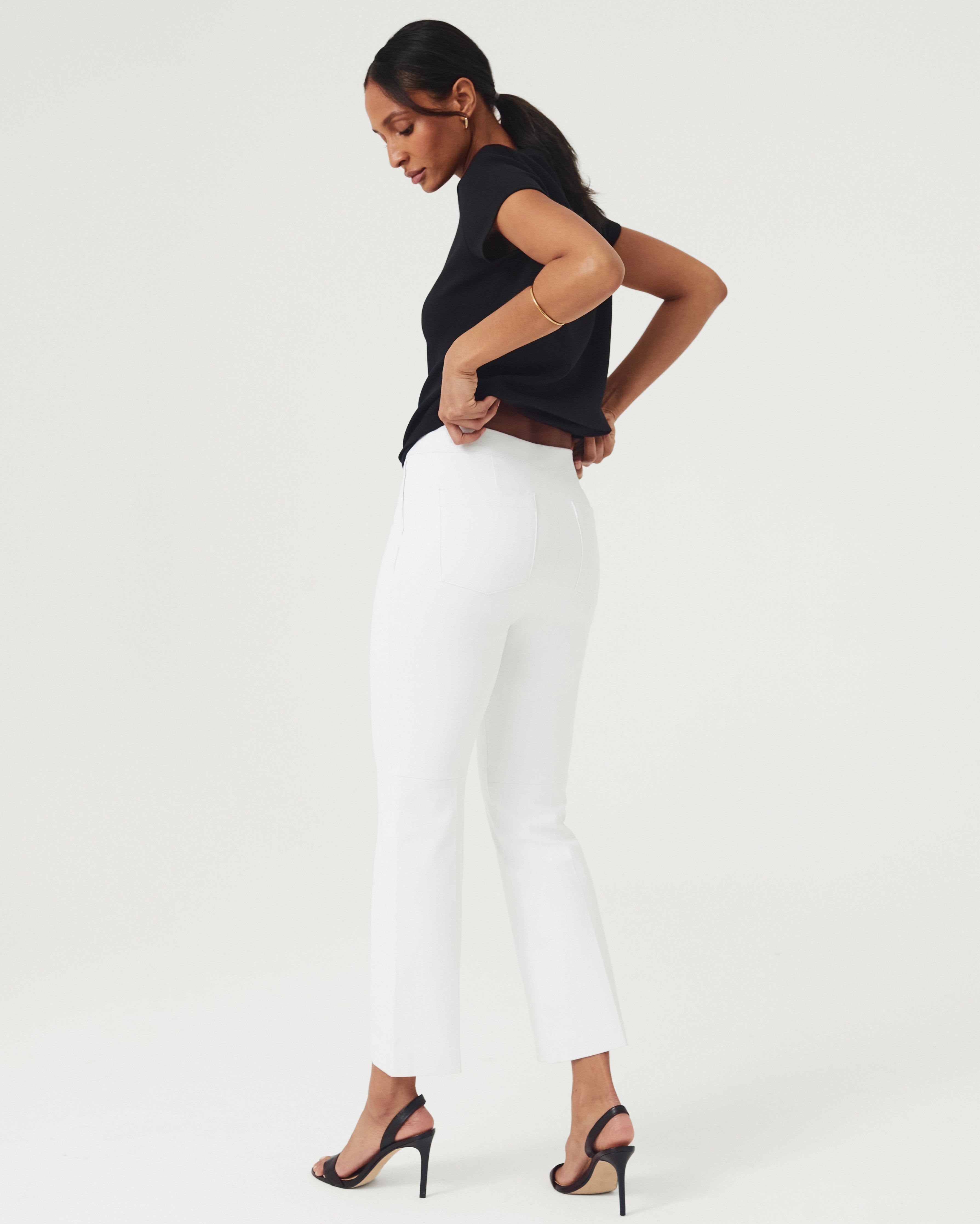 On-the-Go Kick Flare Pant with Ultimate Opacity Technology sold by SPANX product image thumbnail 2