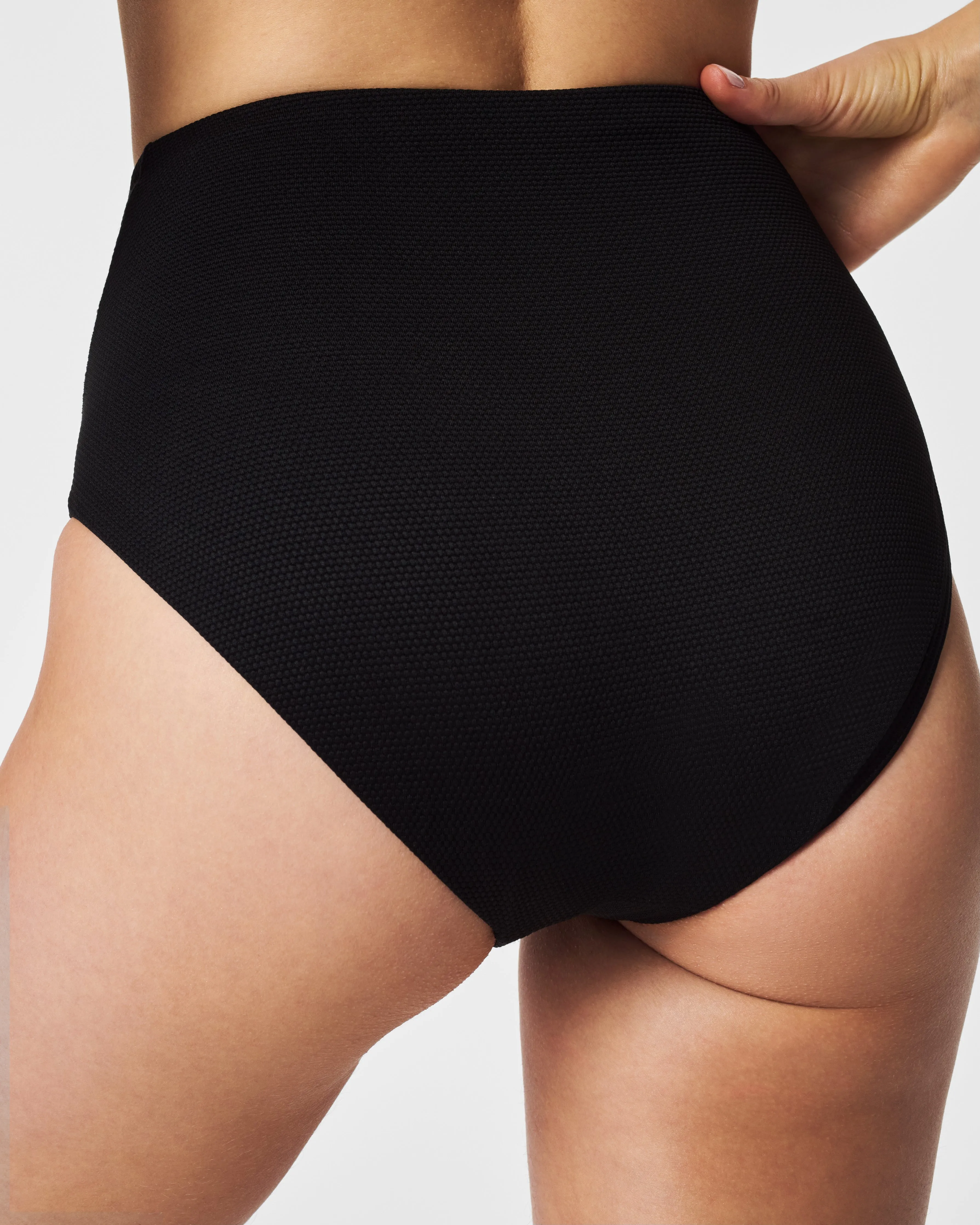 Pique Shaping Swim, Ultra Hi-Rise Cheeky Bottom sold by SPANX product image thumbnail 2