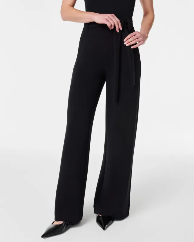 AirEssentials Tie-Waist Wide-Leg Pant sold by SPANX