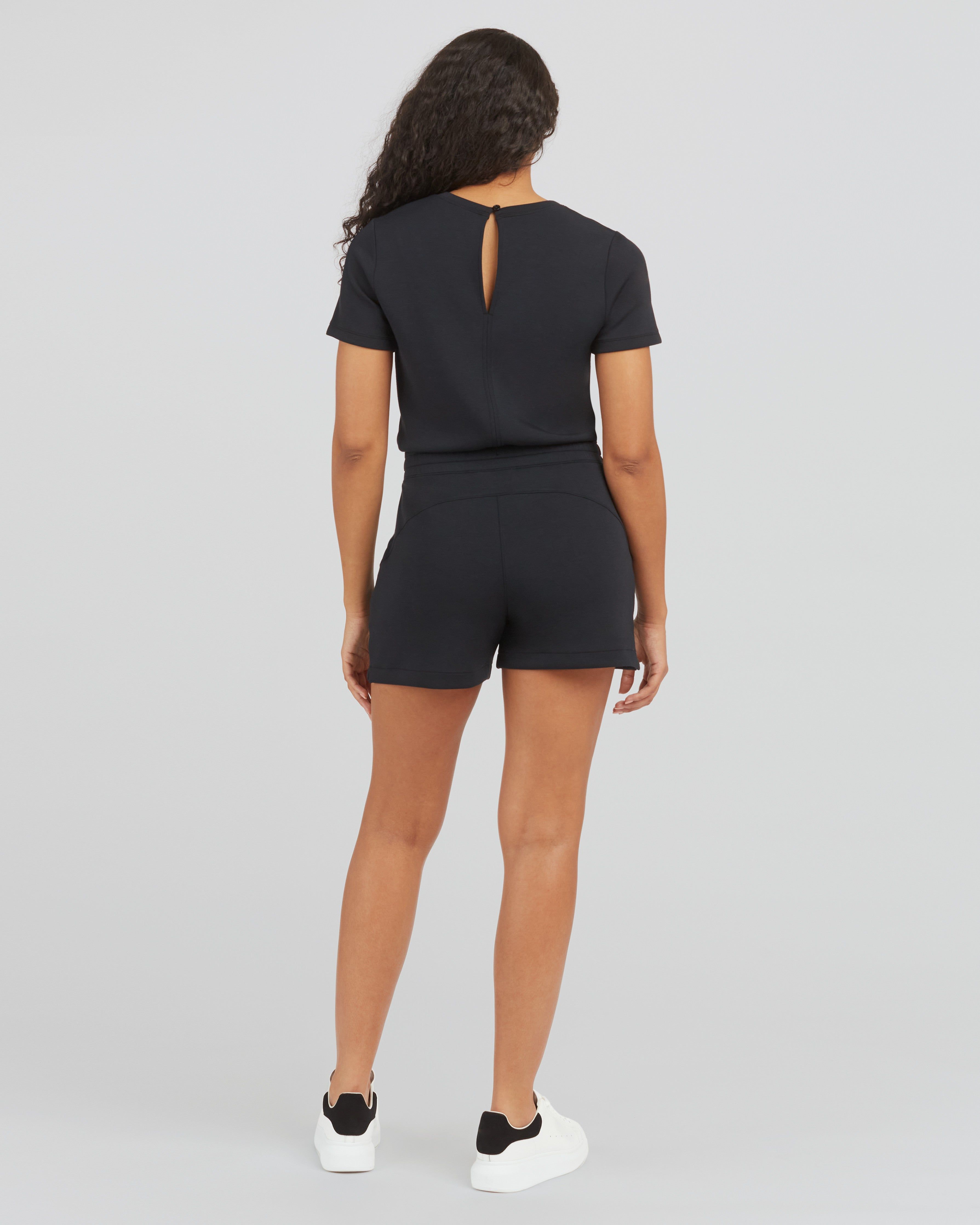 AirEssentials Short Sleeve Romper sold by SPANX product image thumbnail 4