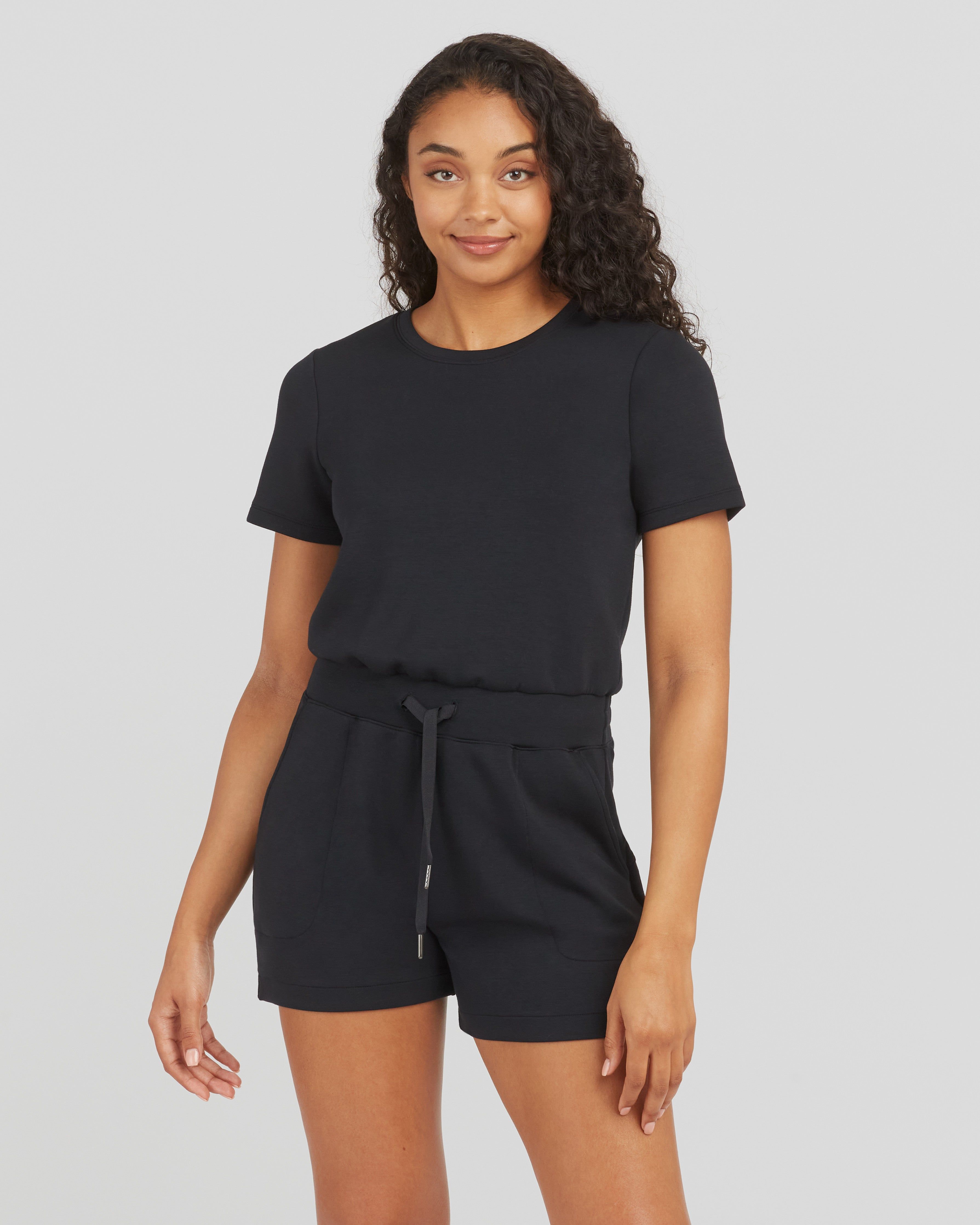 AirEssentials Short Sleeve Romper sold by SPANX product image thumbnail 5