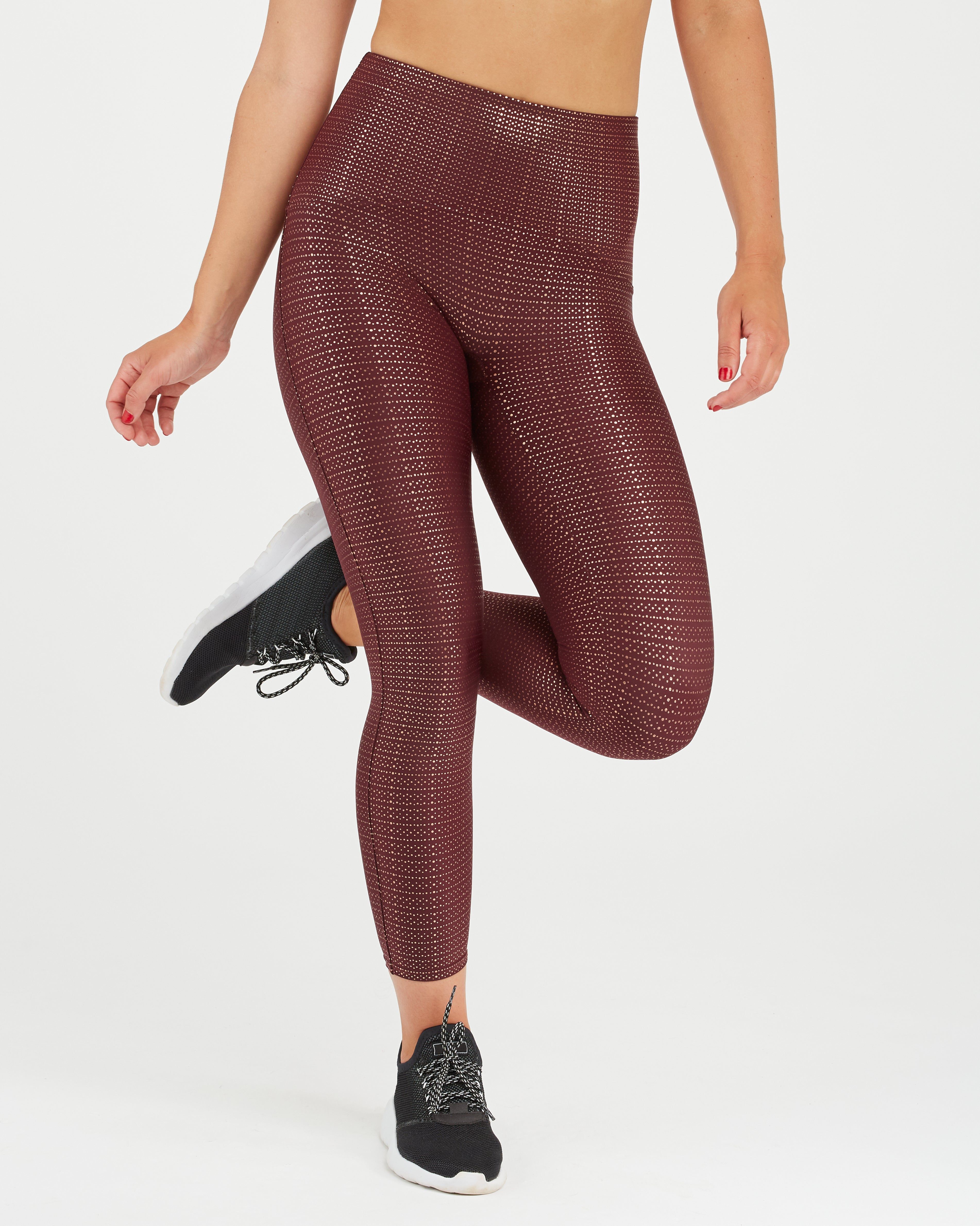 Booty Boost® Active 7/8 Leggings, Metallic Mist sold by SPANX product image thumbnail 4