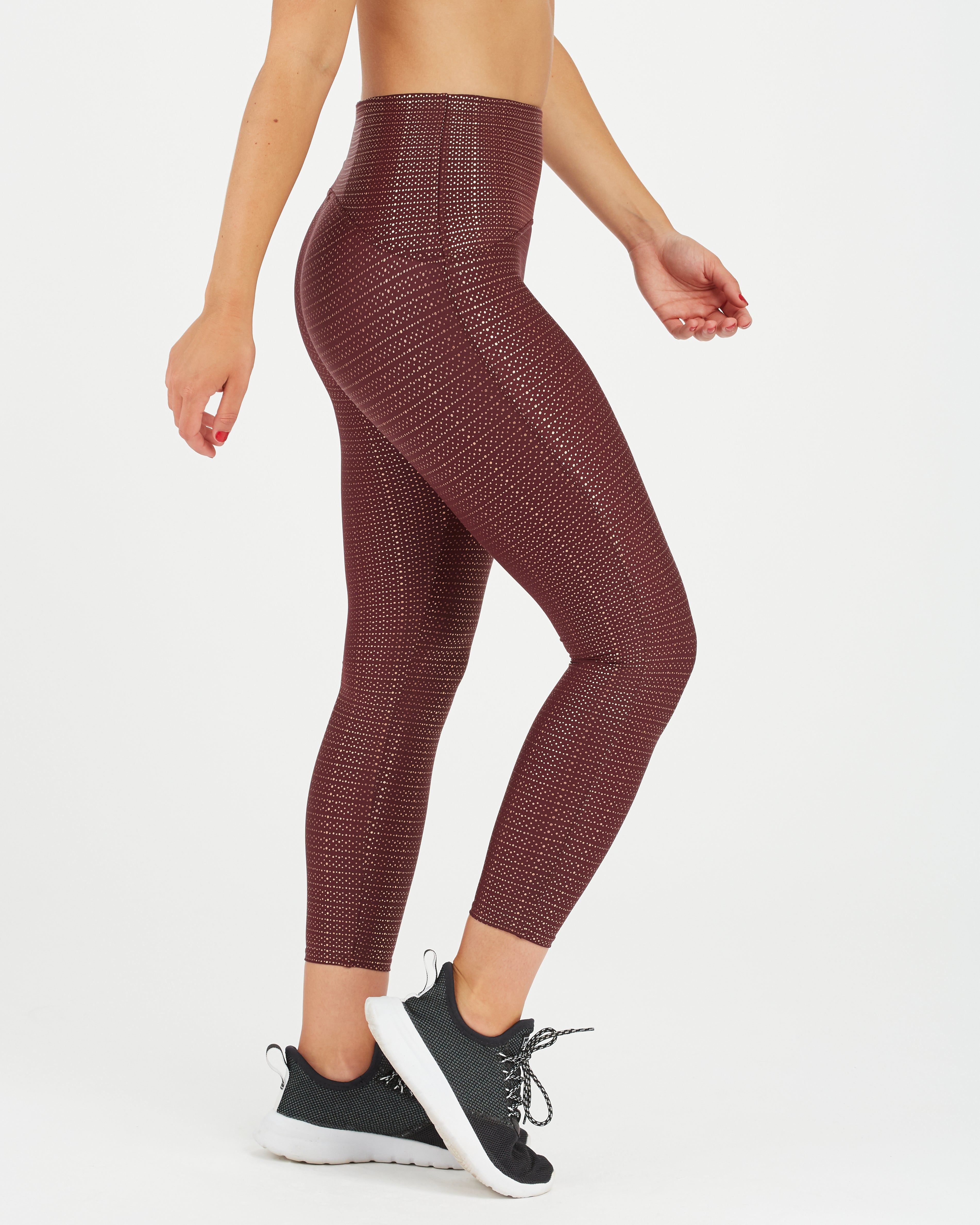 Booty Boost® Active 7/8 Leggings, Metallic Mist sold by SPANX product image thumbnail 5