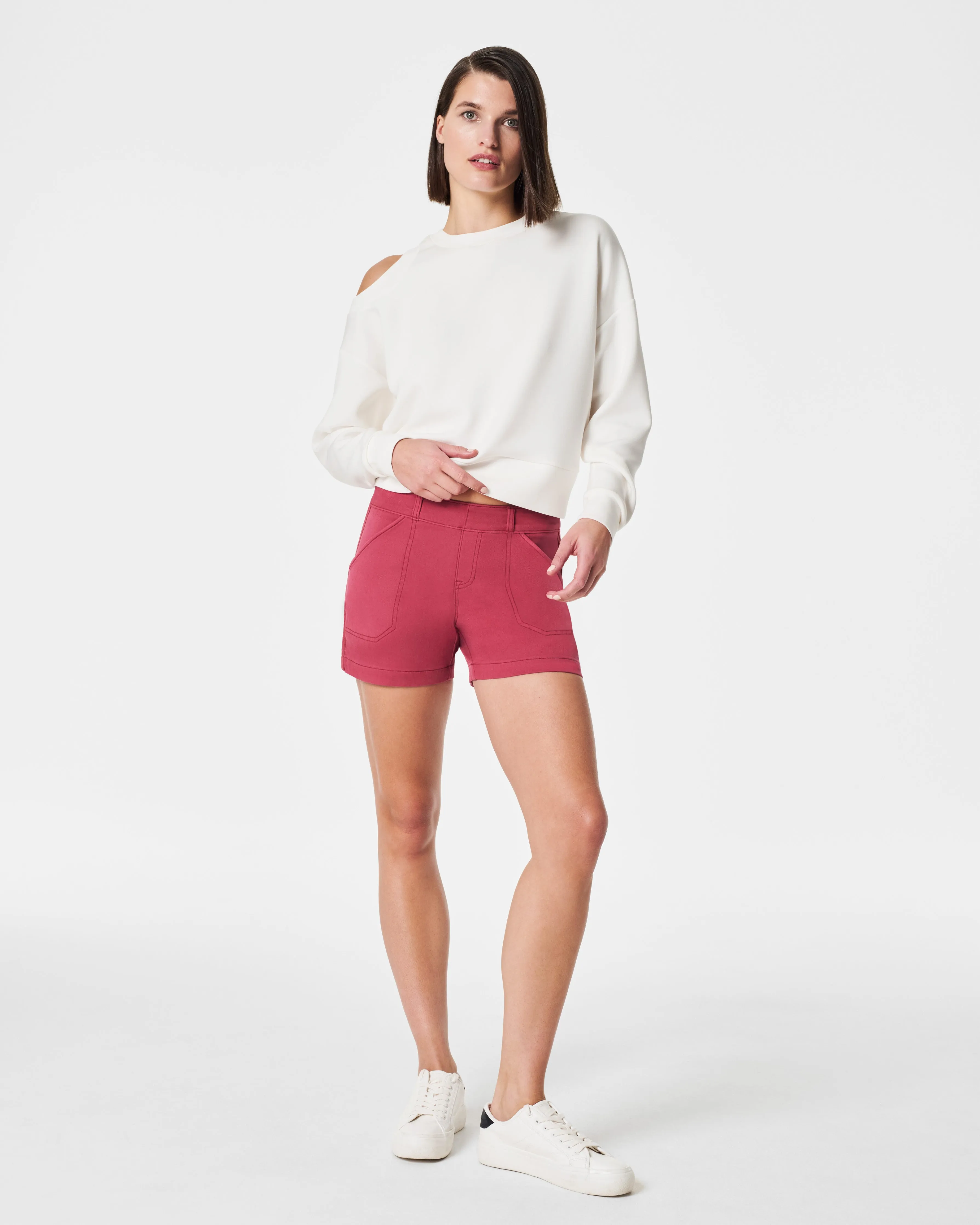 AirEssentials Cold-Shoulder Top sold by SPANX product image thumbnail 5