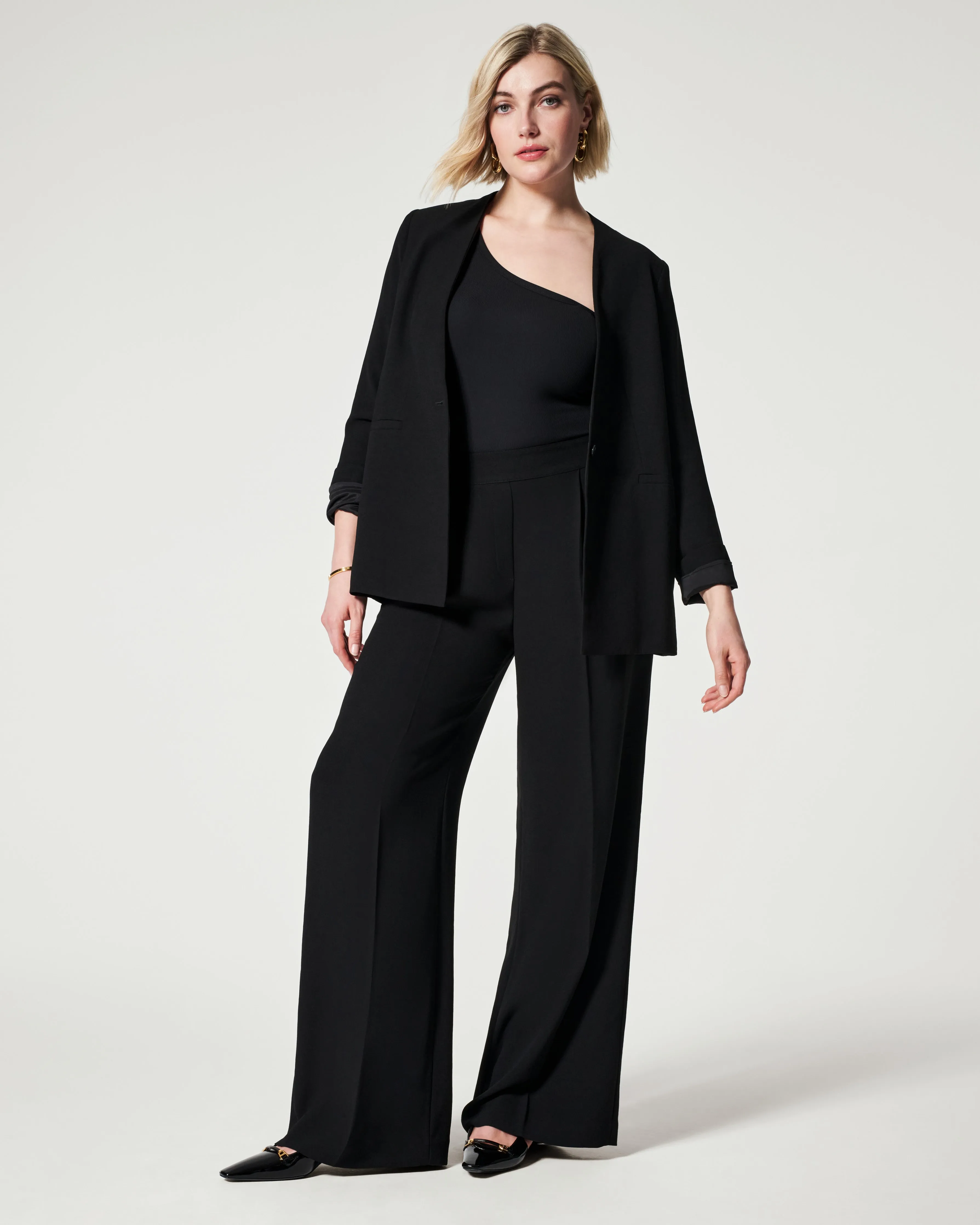 Carefree Crepe Pleated Trouser sold by SPANX product image thumbnail 2