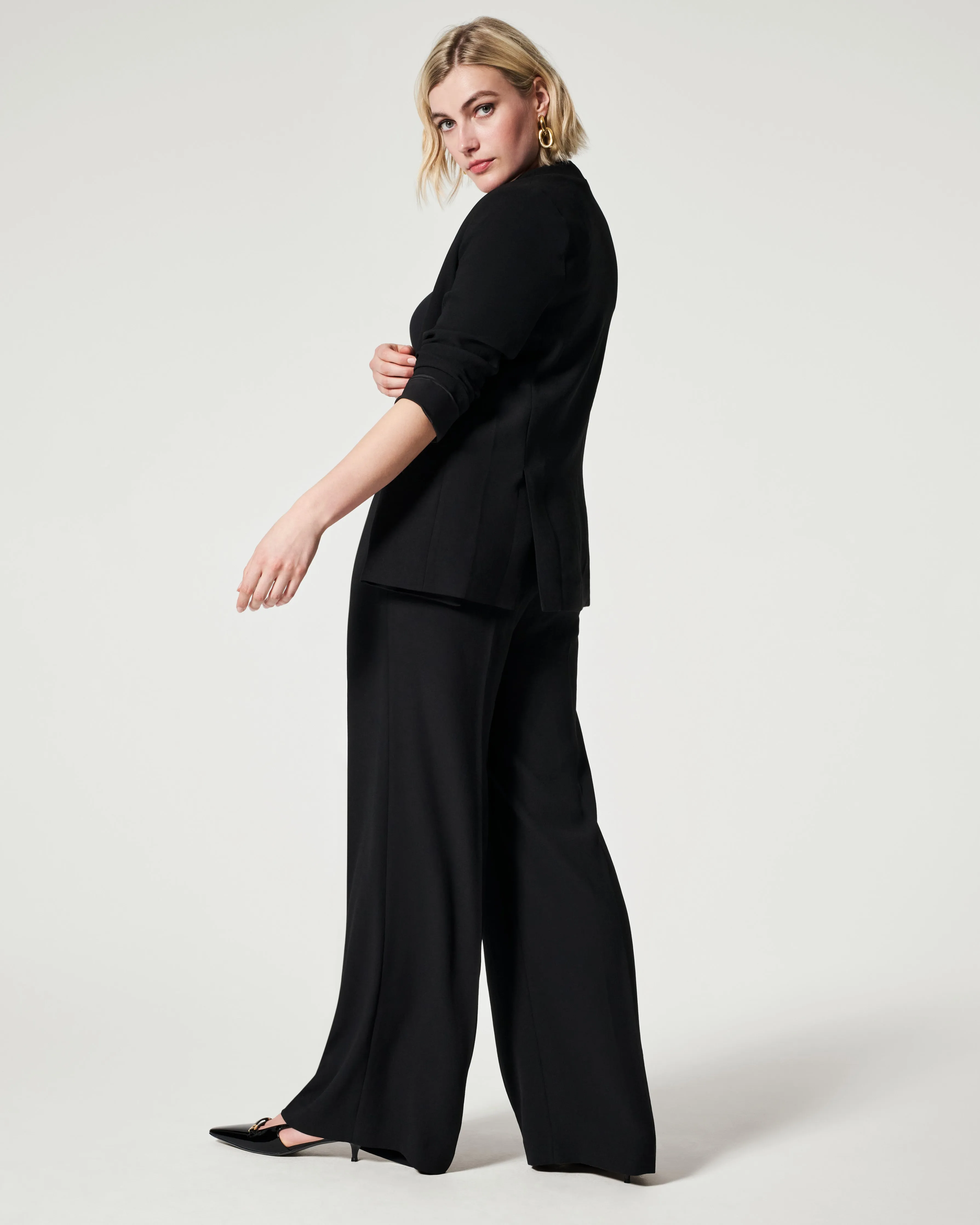 Carefree Crepe Pleated Trouser sold by SPANX product image thumbnail 4
