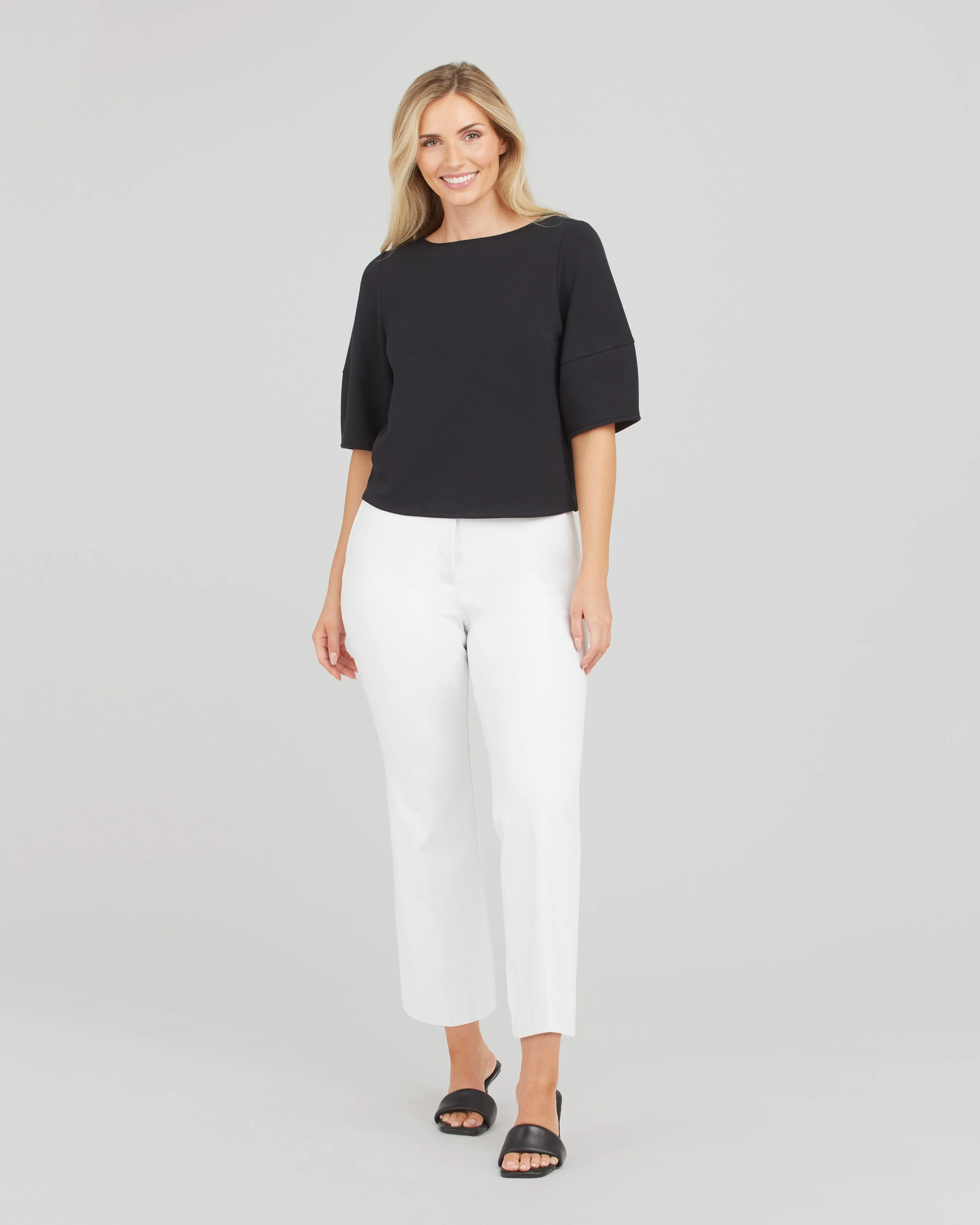 AirEssentials Desk to Dinner Elbow Sleeve Top sold by SPANX product image thumbnail 4