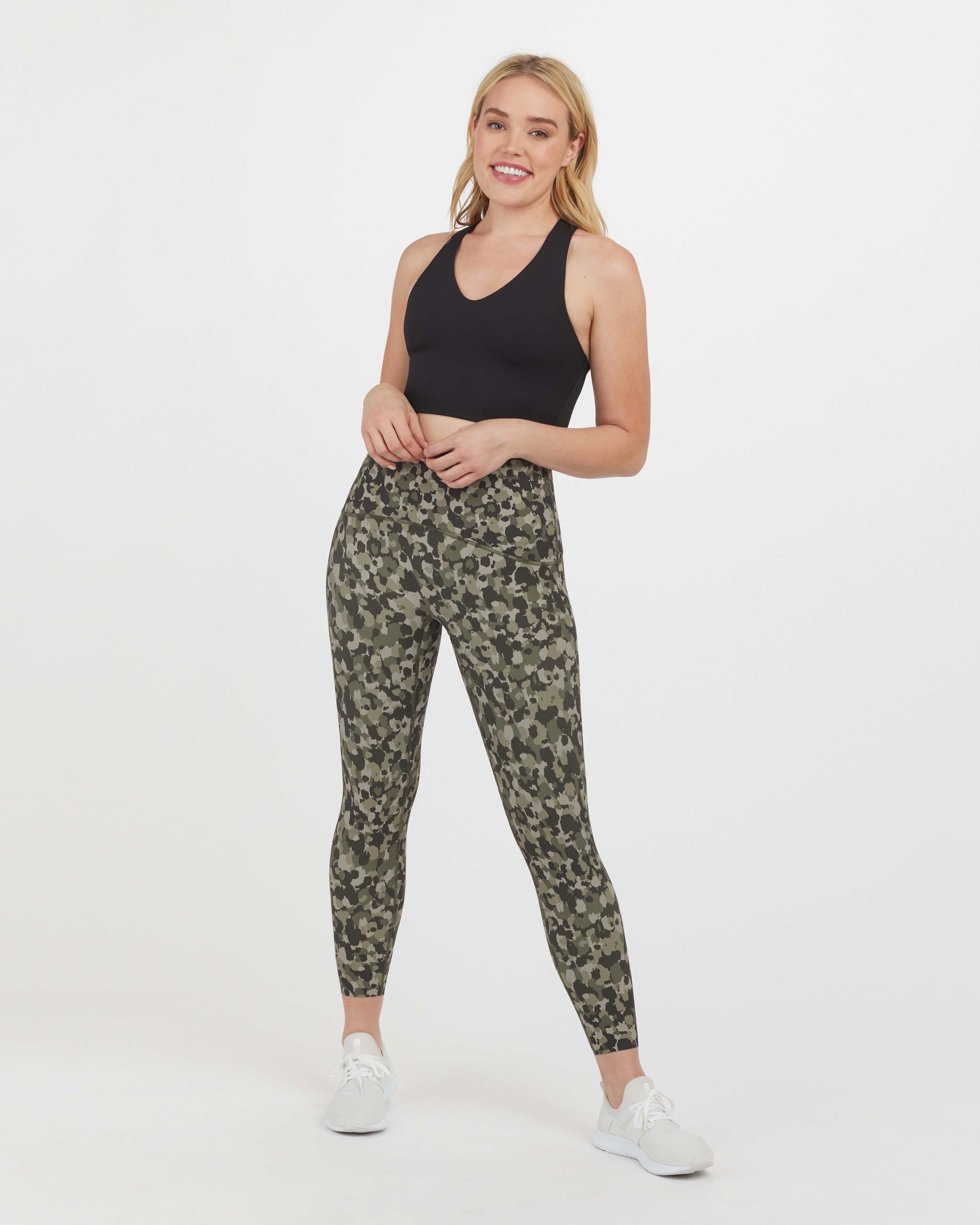 Booty Boost® Active Brushed Collage 7/8 Leggings sold by SPANX