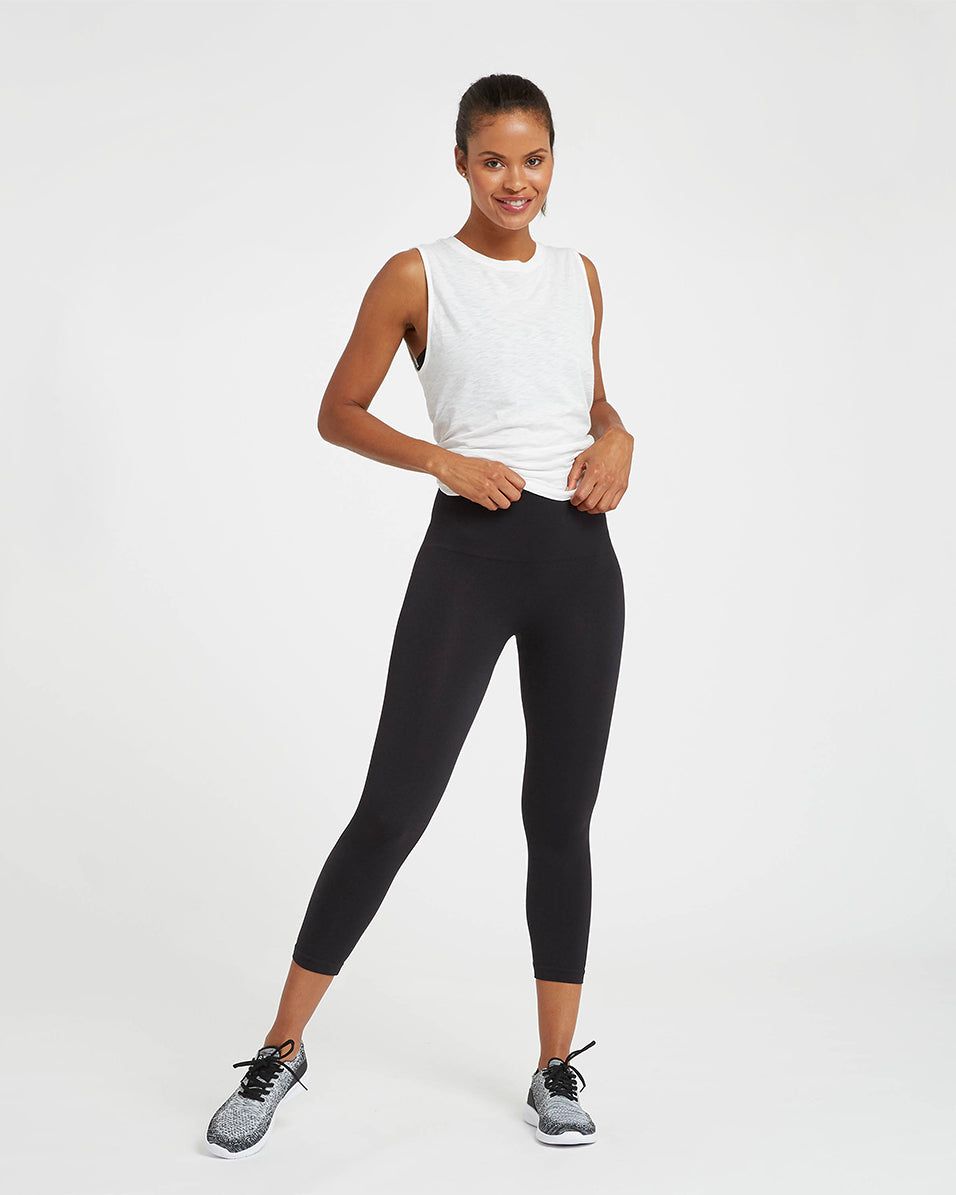 Look at Me Now Seamless Cropped Leggings sold by SPANX product image thumbnail 49