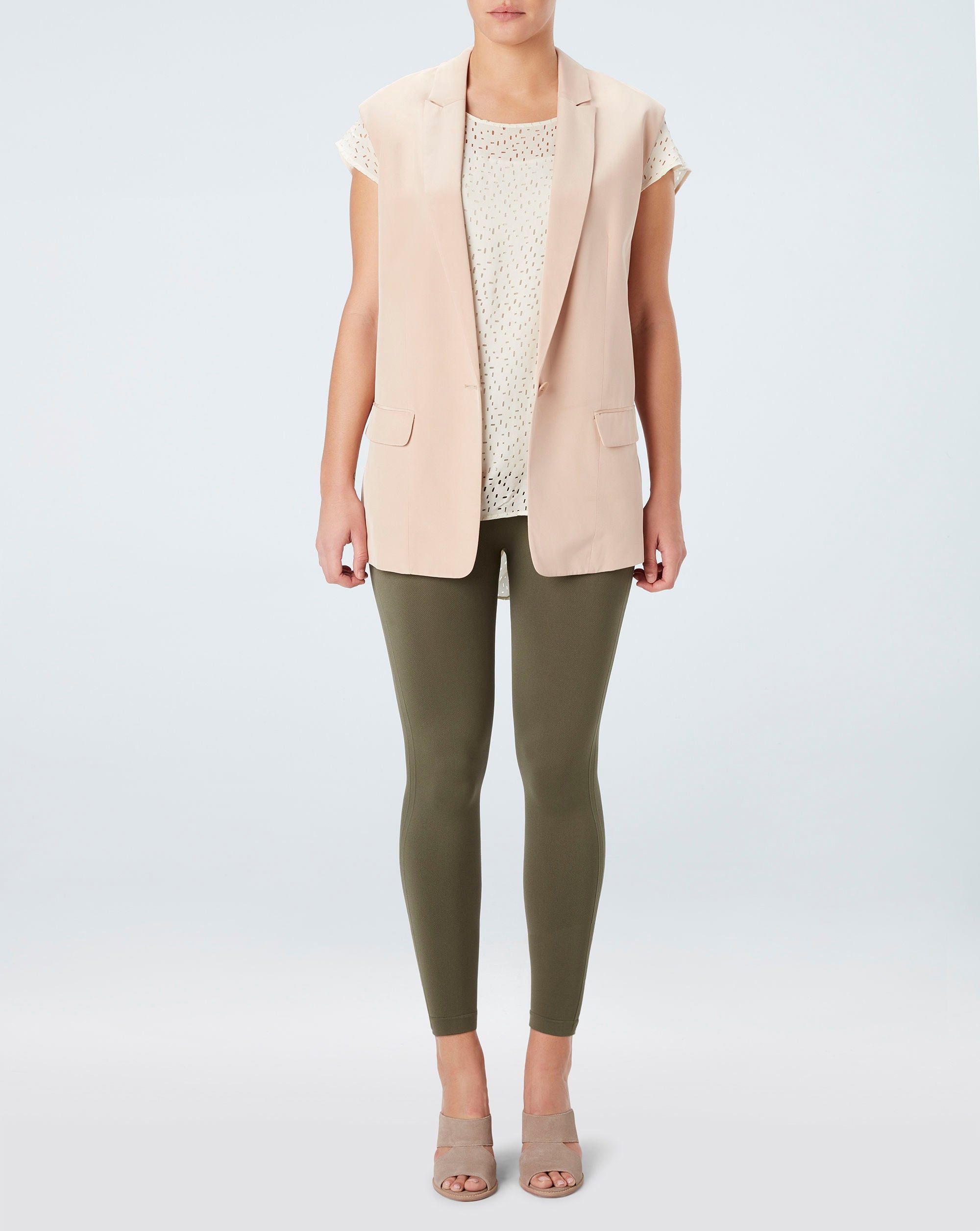 Look at Me Now Seamless Cropped Leggings sold by SPANX product image thumbnail 32