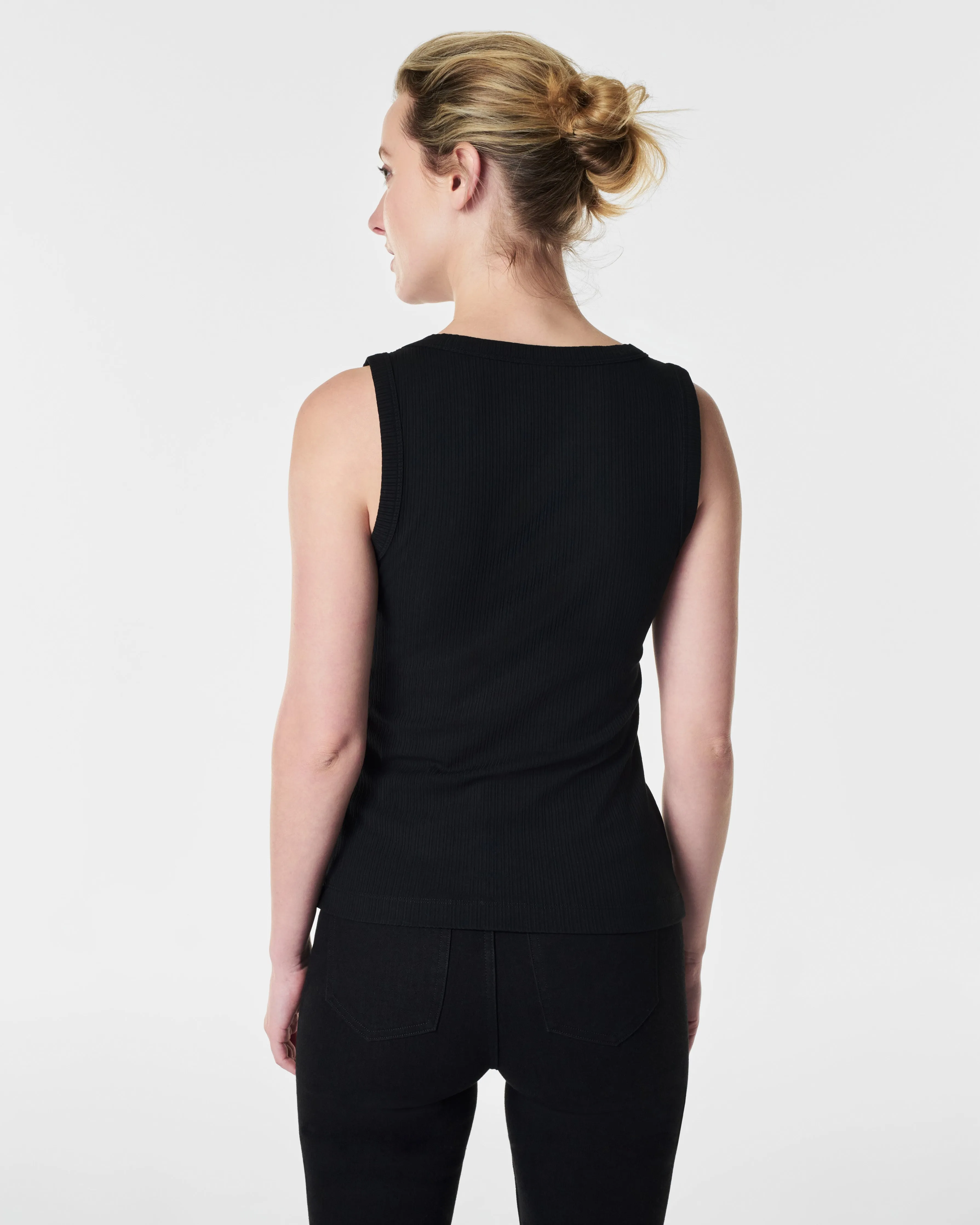 Stretch Rib Scoop Neck Tank sold by SPANX product image thumbnail 2
