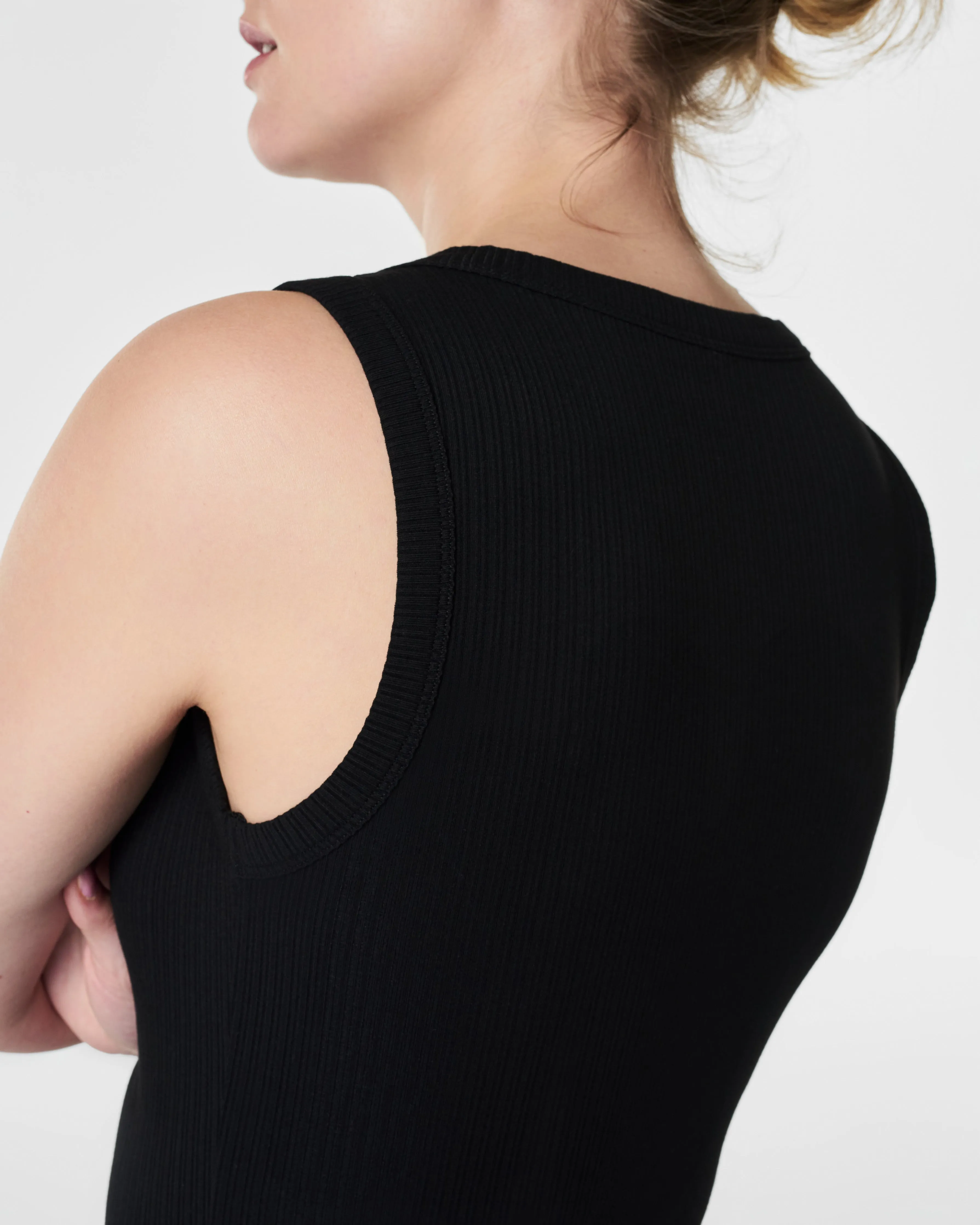 Stretch Rib Scoop Neck Tank sold by SPANX product image thumbnail 4