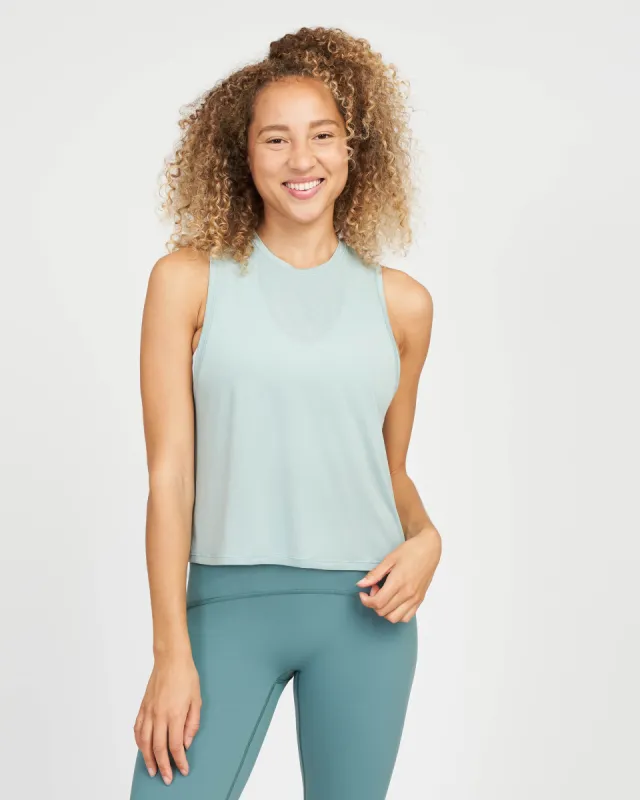 Go Lightly Notch-Back Tank sold by SPANX