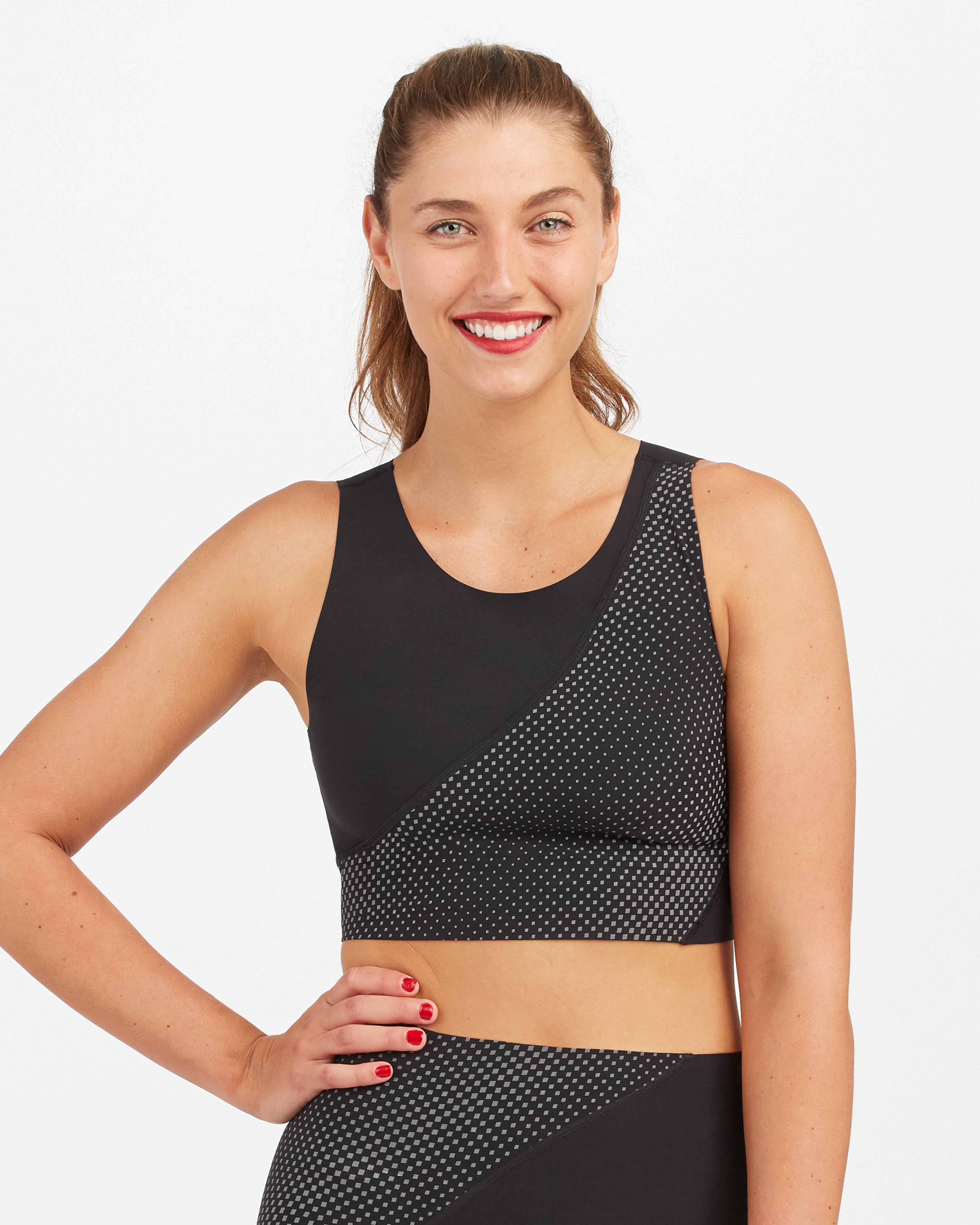 Every.Wear Reflective Crop Top sold by SPANX