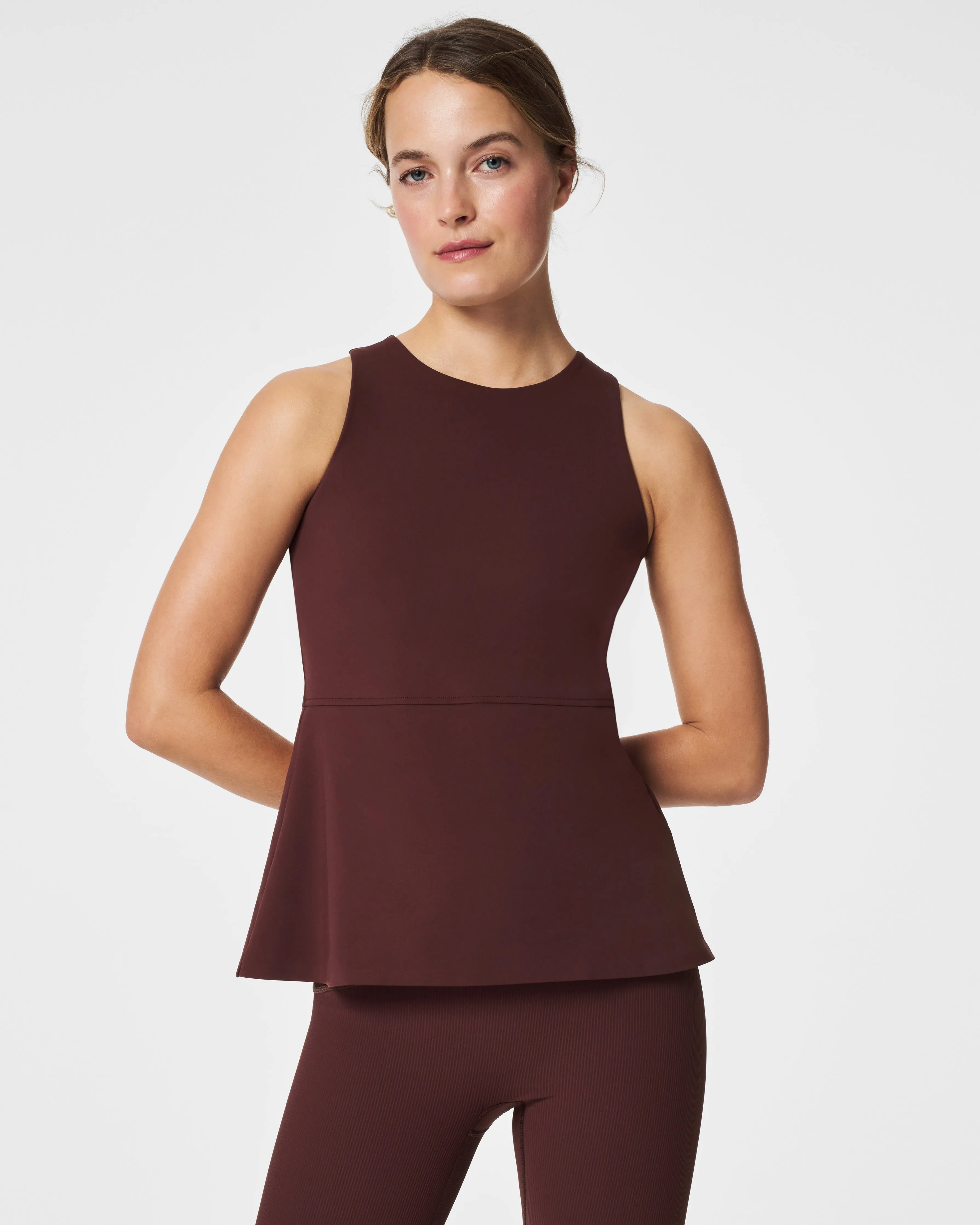 Active Peplum Tank sold by SPANX