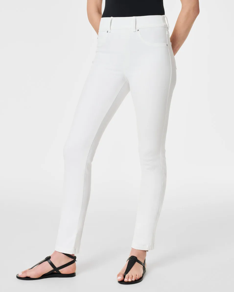 SPANXshape™ EveryWear Straight Leg Jeans, White sold by SPANX