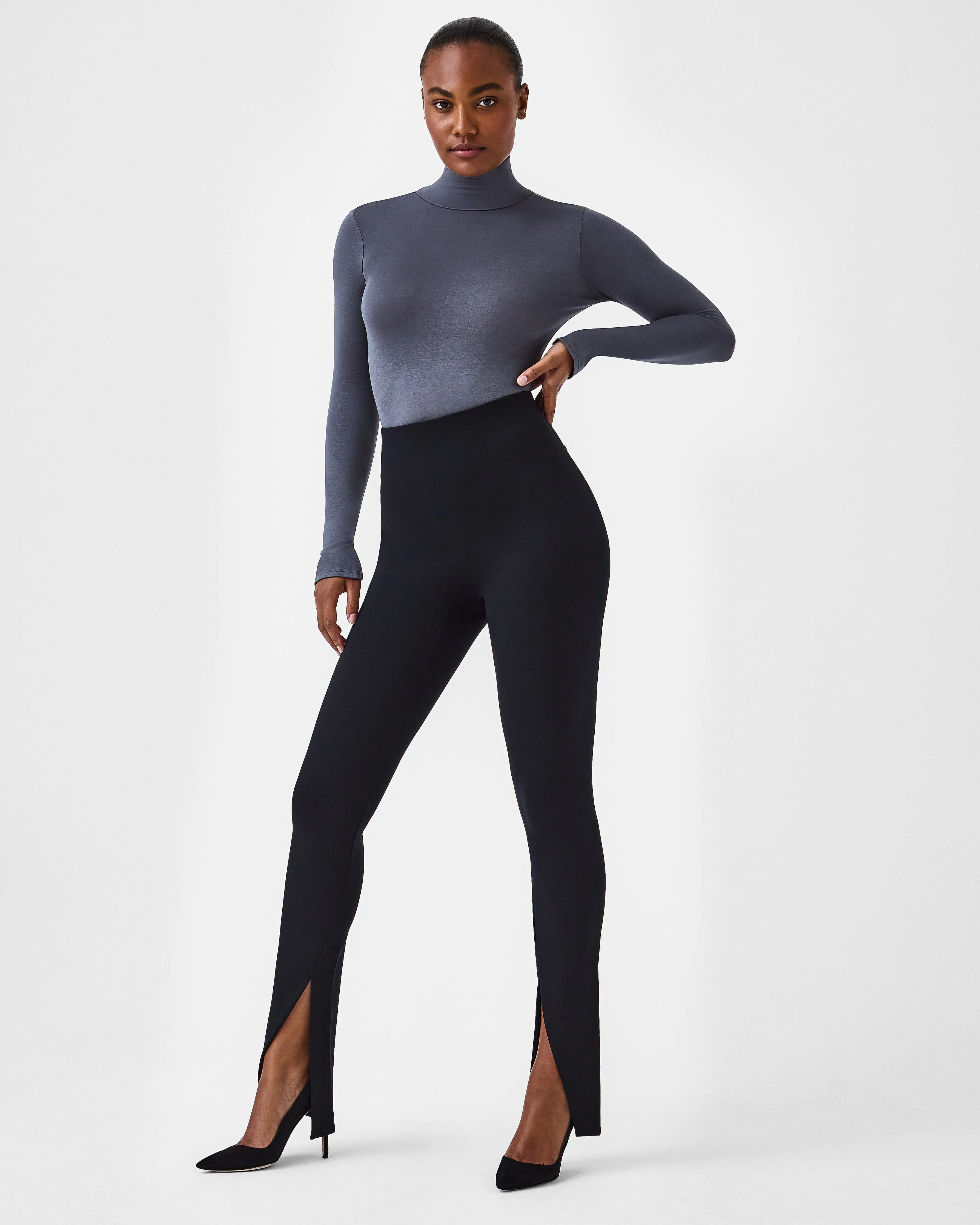 The Perfect Front Slit Legging sold by SPANX product image thumbnail 2