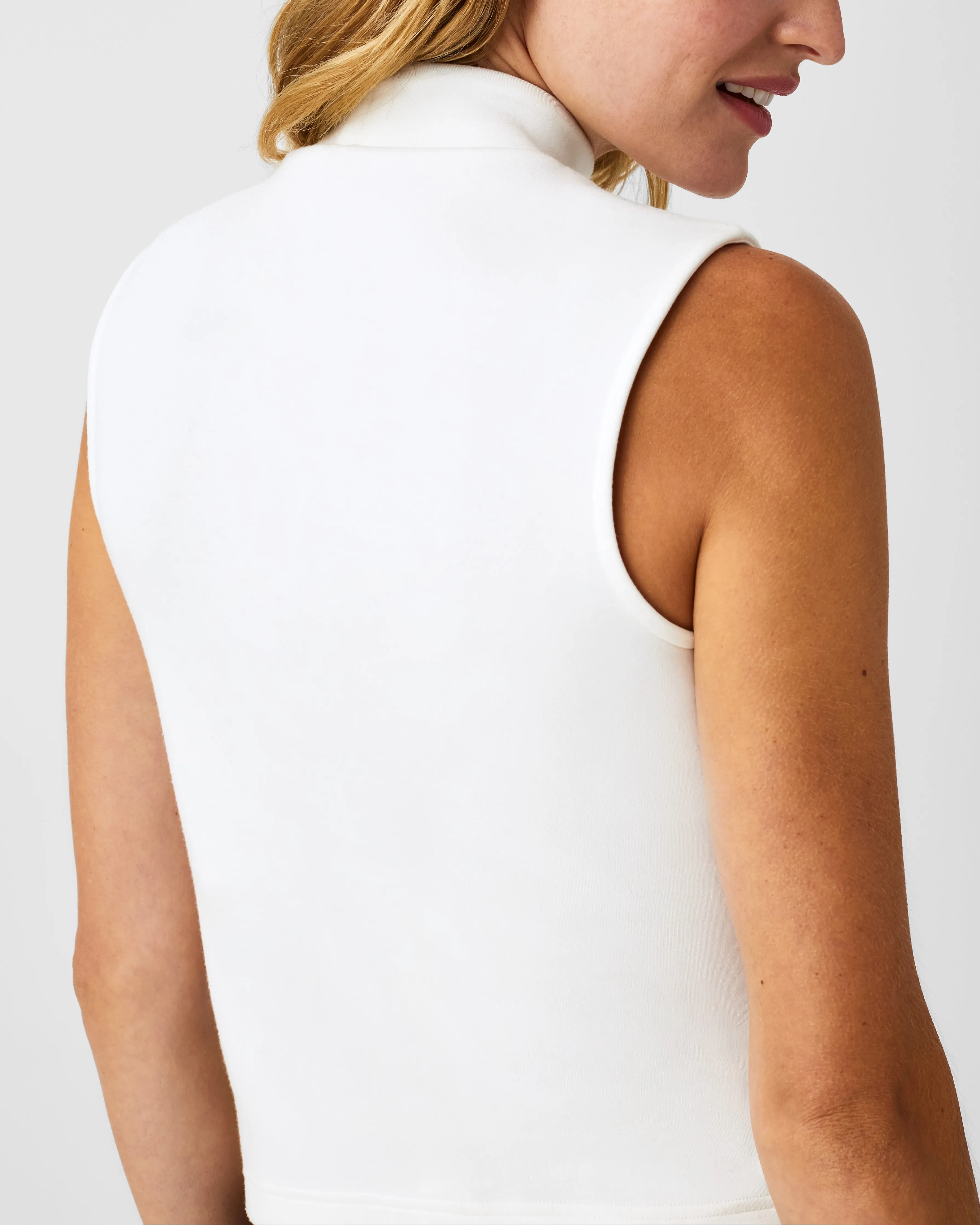 AirEssentials Sleeveless Mock Neck Top sold by SPANX product image thumbnail 4