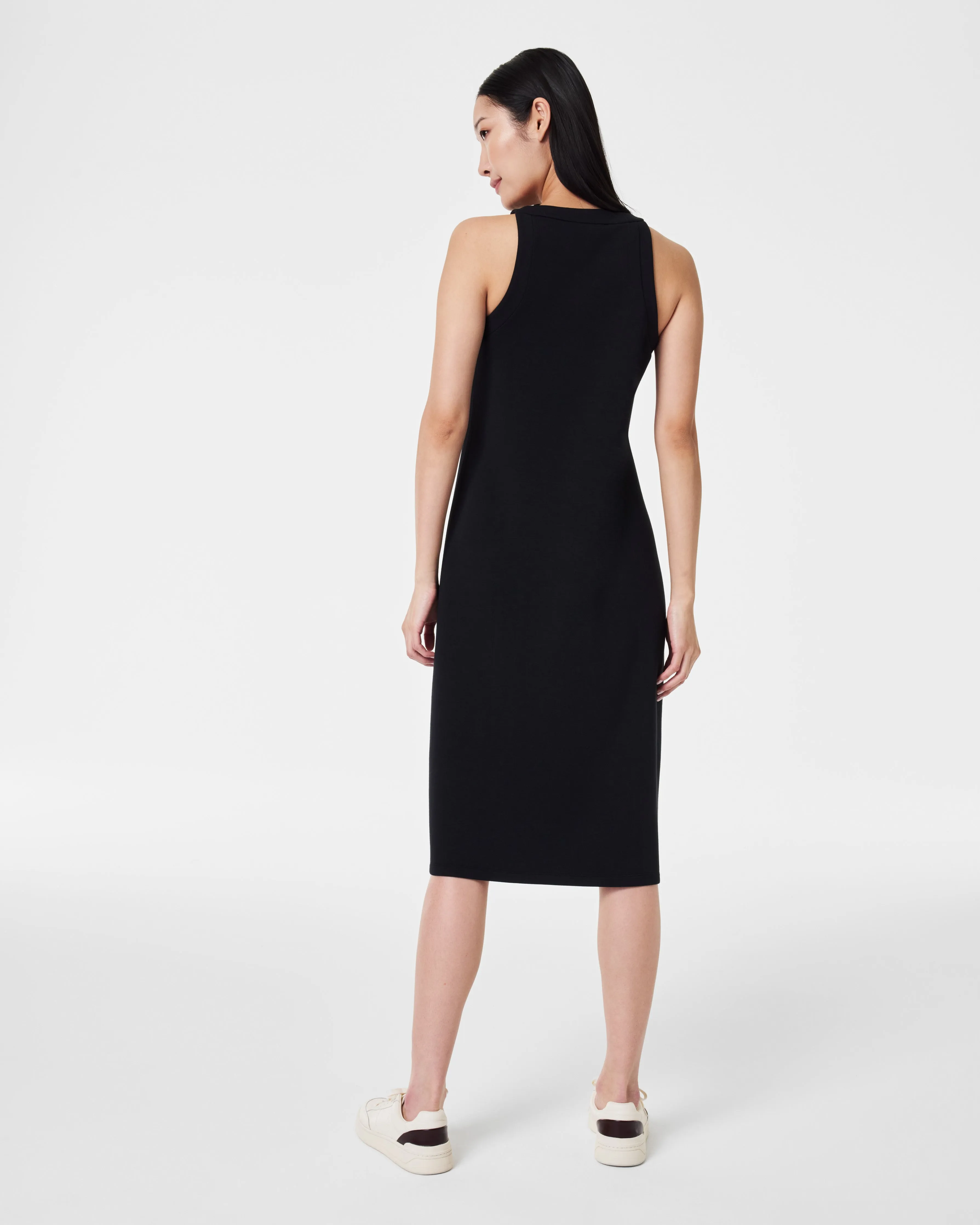 AirEssentials Side Stripe Tank Midi Dress sold by SPANX product image thumbnail 2