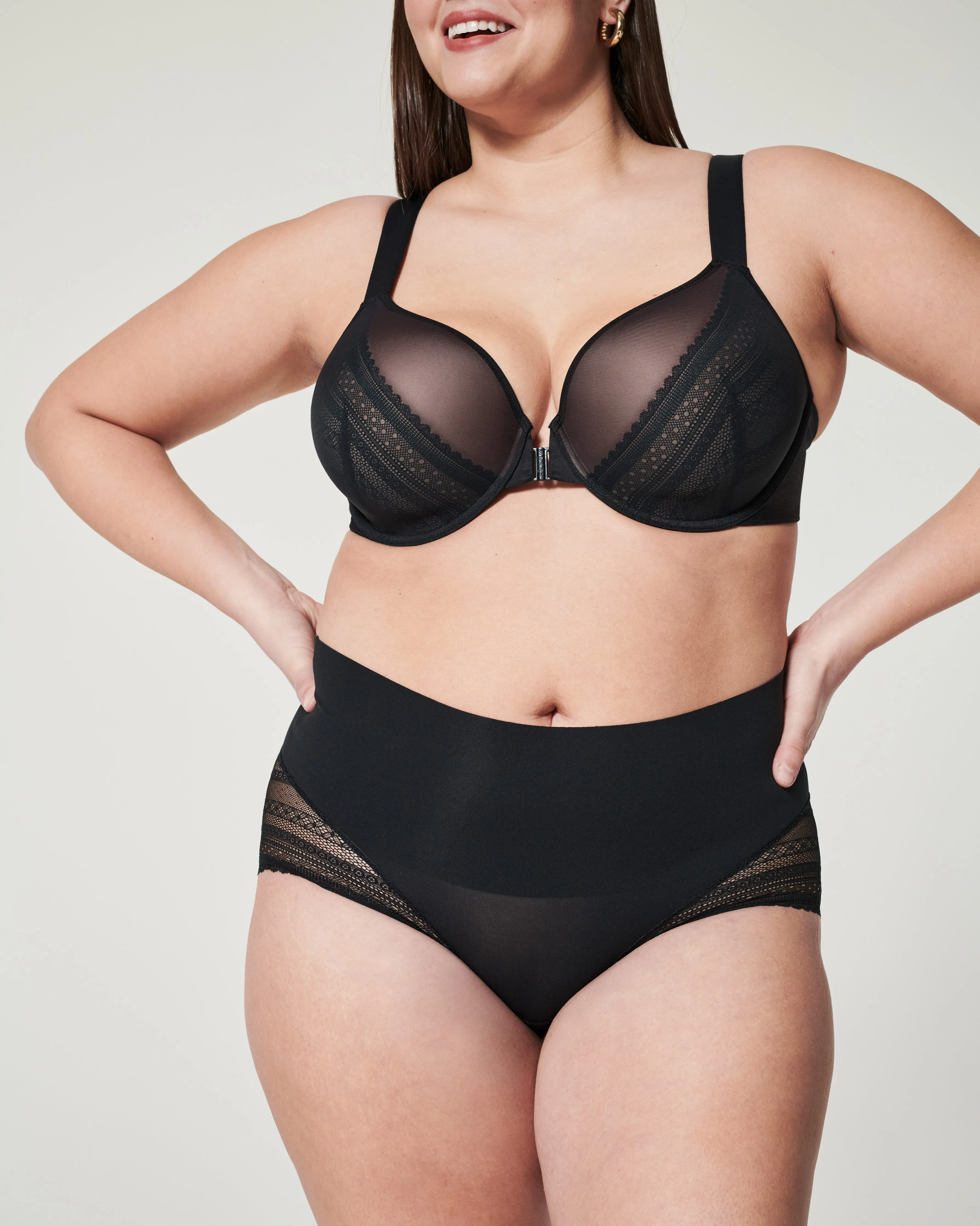 Undie-tectable® Illusion Lace Hi-Hipster sold by SPANX