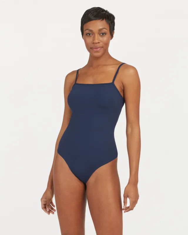 Suit Yourself Ribbed Cami Bodysuit sold by SPANX