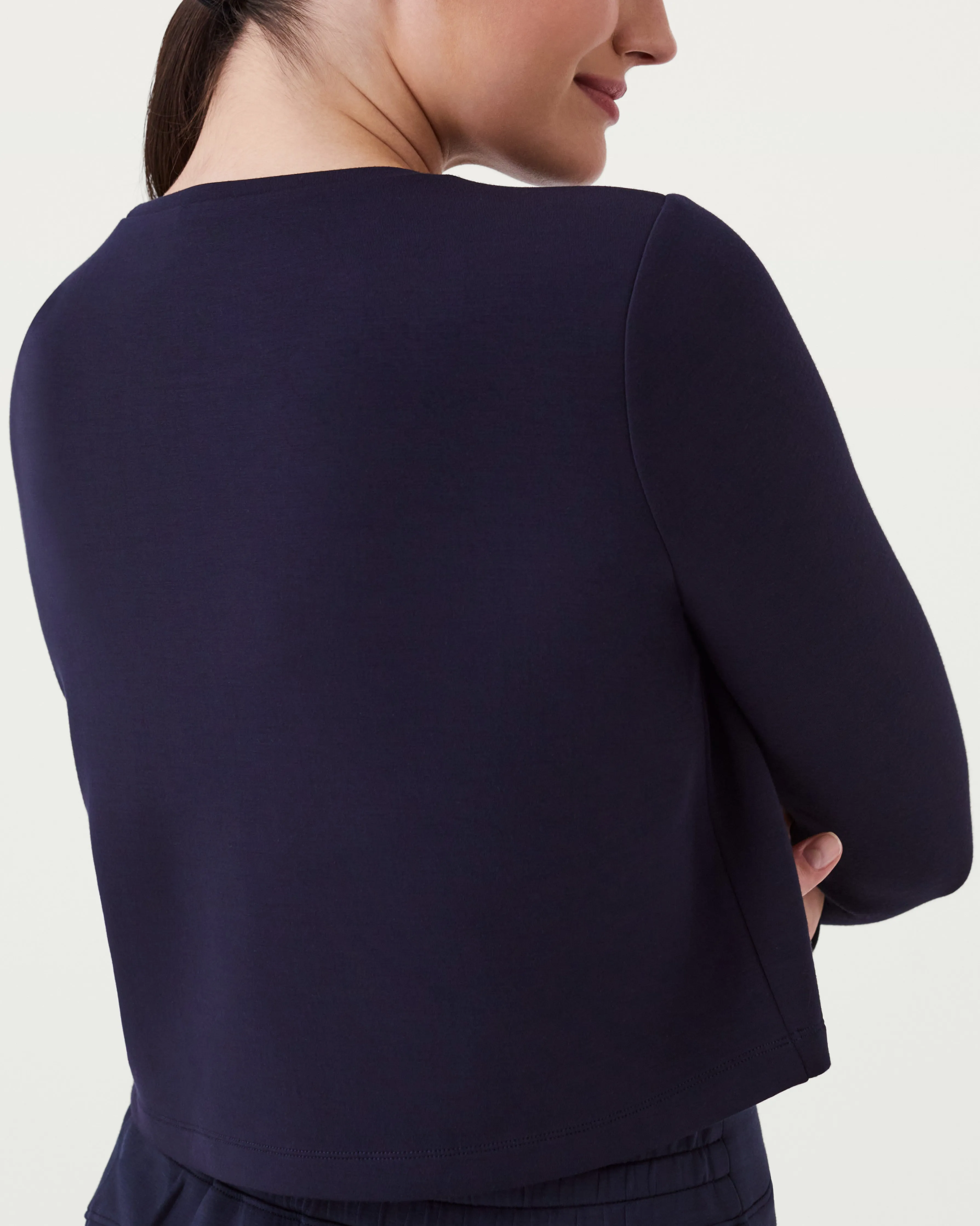 AirEssentials Cropped Long Sleeve Top sold by SPANX product image thumbnail 4