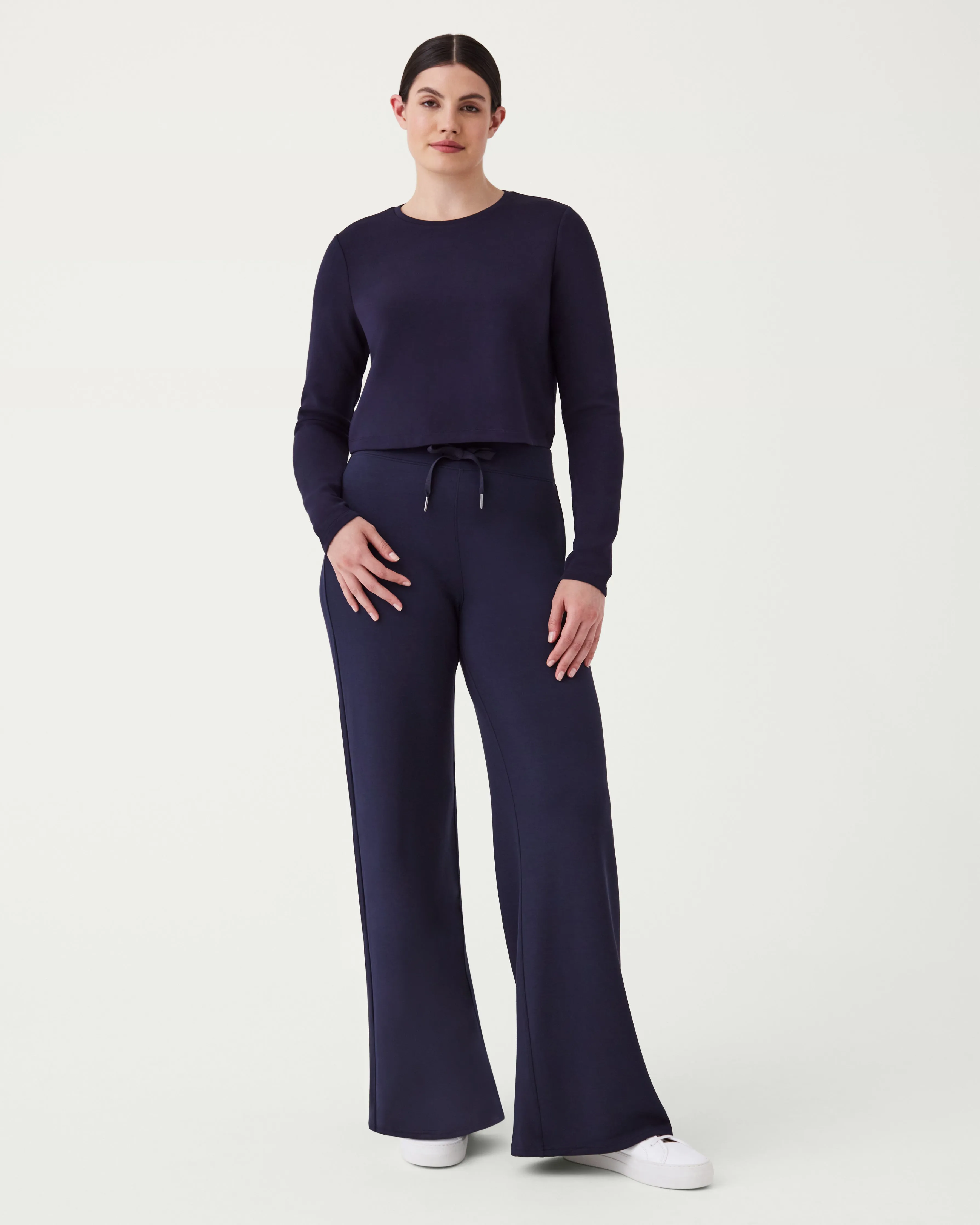 AirEssentials Cropped Long Sleeve Top sold by SPANX product image thumbnail 5