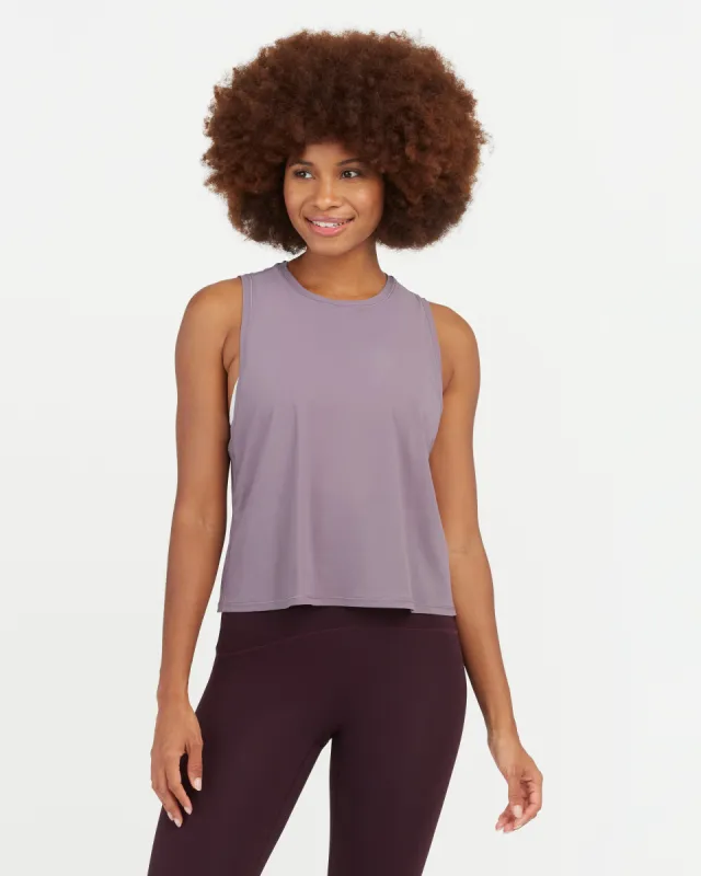 Go Lightly At-The-Hip Tank sold by SPANX
