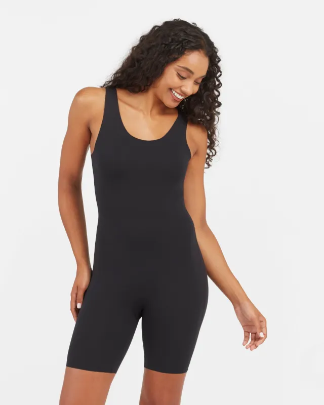 Luxe Essentials Tank Mid-Thigh Bodysuit made by SPANX