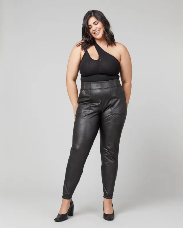 Leather-Like Jogger sold by SPANX