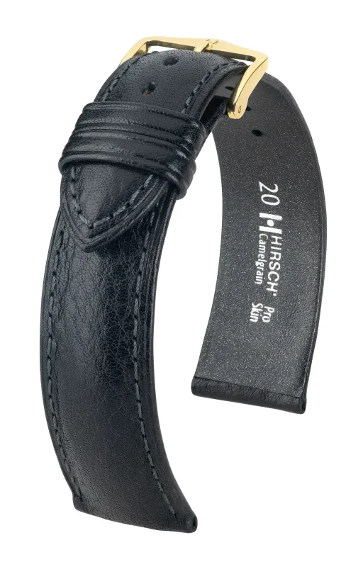 Open End HIRSCH CAMELGRAIN Pro Skin Watch Strap  1020 09 OE sold by Speidel