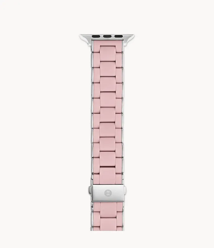 MICHELE Silicone-Wrapped Bracelet Watchband for Apple Watch® sold by Speidel