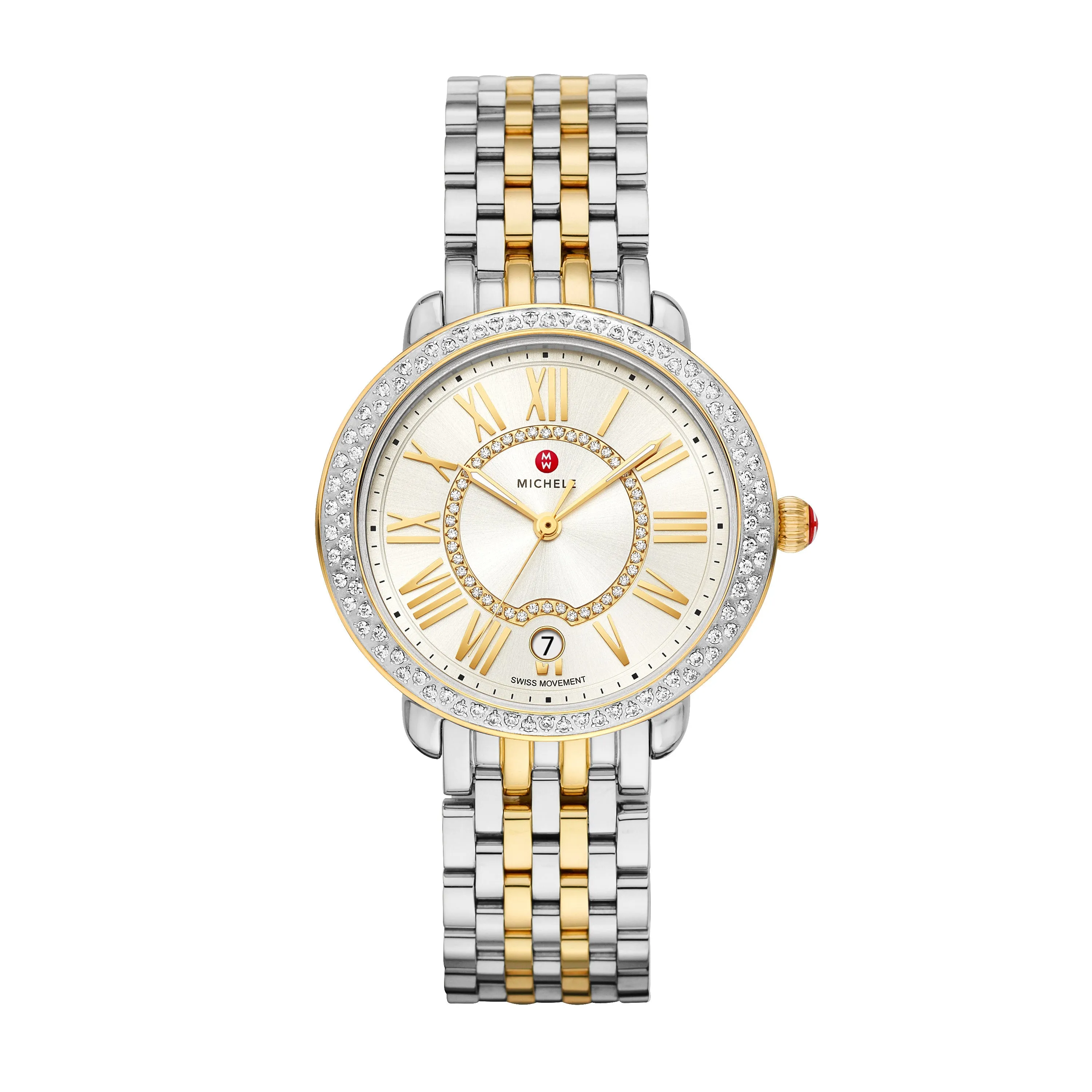 MICHELE Watches Serein Mid Diamond Sunray Dial Watch (36mm) sold by Speidel