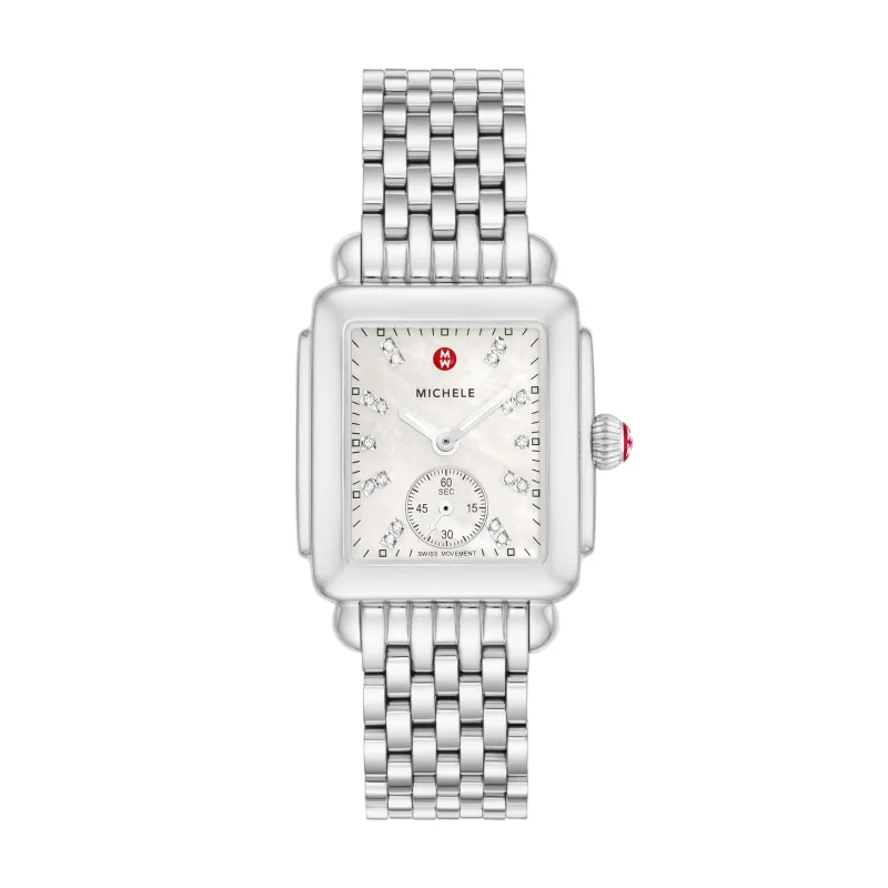 MICHELE Watches Deco Mid Diamond Dial Watch (29mm) sold by Speidel