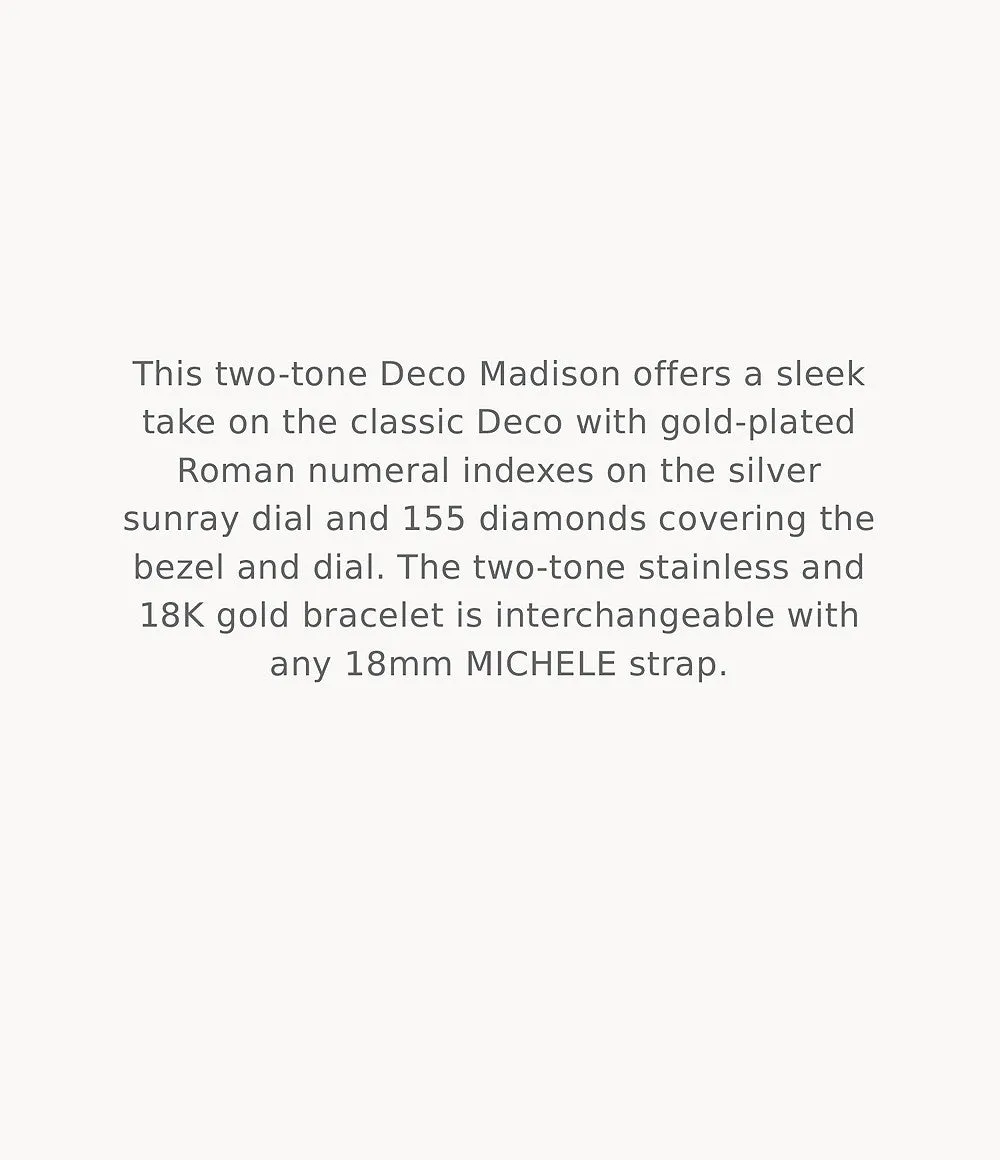 MICHELE Watches Deco Madison Diamond Dial Watch (31mm) sold by Speidel product image thumbnail 5