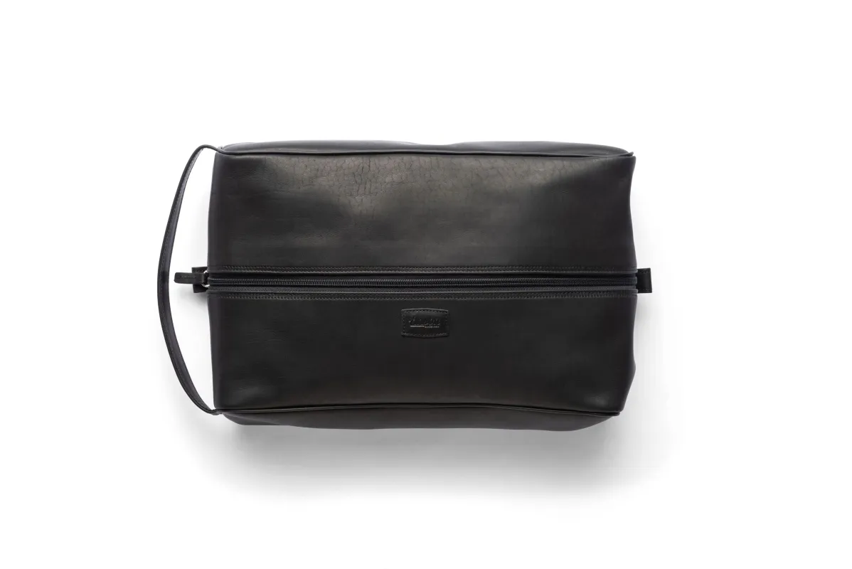 Classic Leather Shoe Bag, Essex Horween Leather In Brown Or Black sold by Speidel