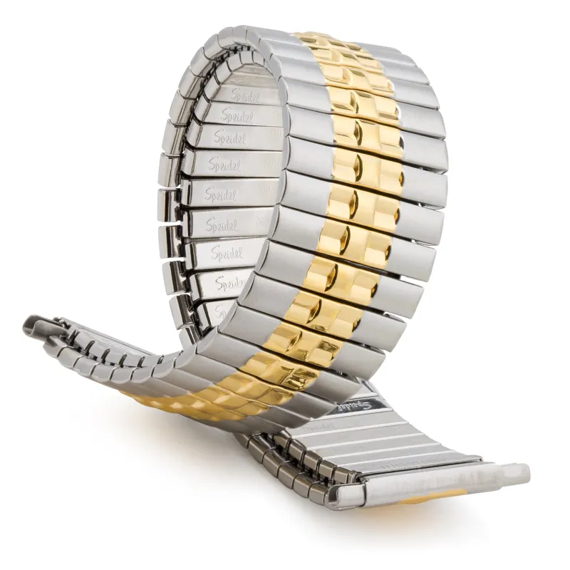 Men's Twist-O-Flex™ 16-22MM Adjustable Curved and Straight End made by Speidel