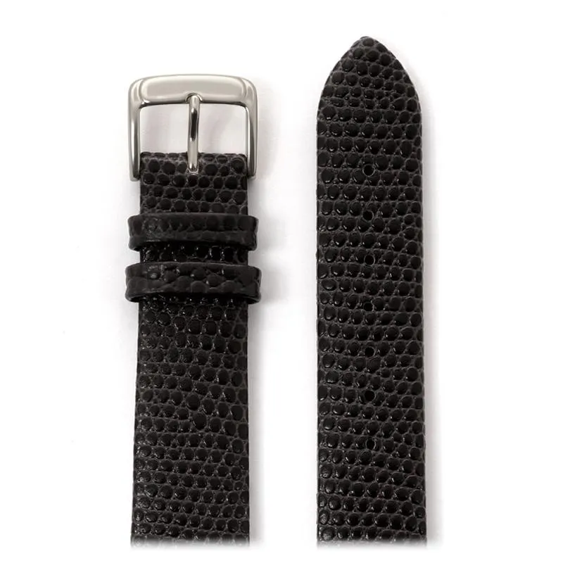 Men's Lizard Grain Leather Band sold by Speidel
