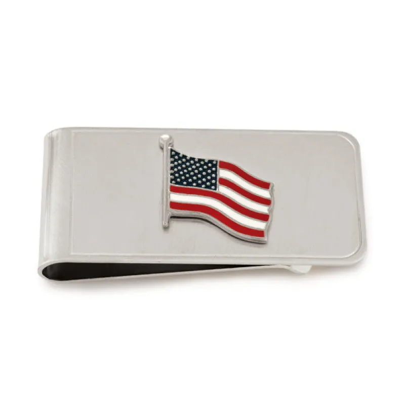 American Flag Money Clip sold by Speidel
