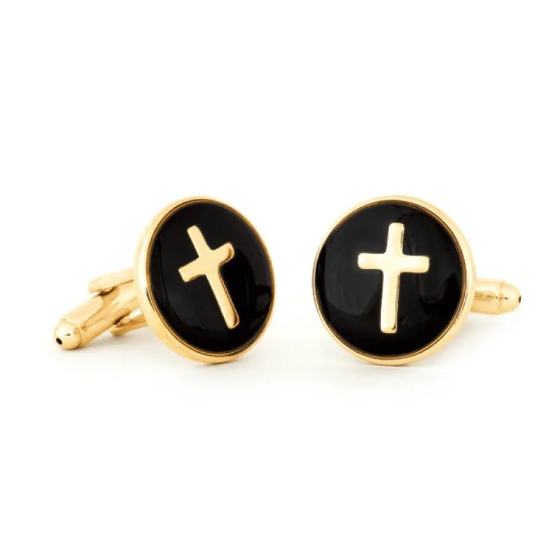 Cross Cuff Links sold by Speidel